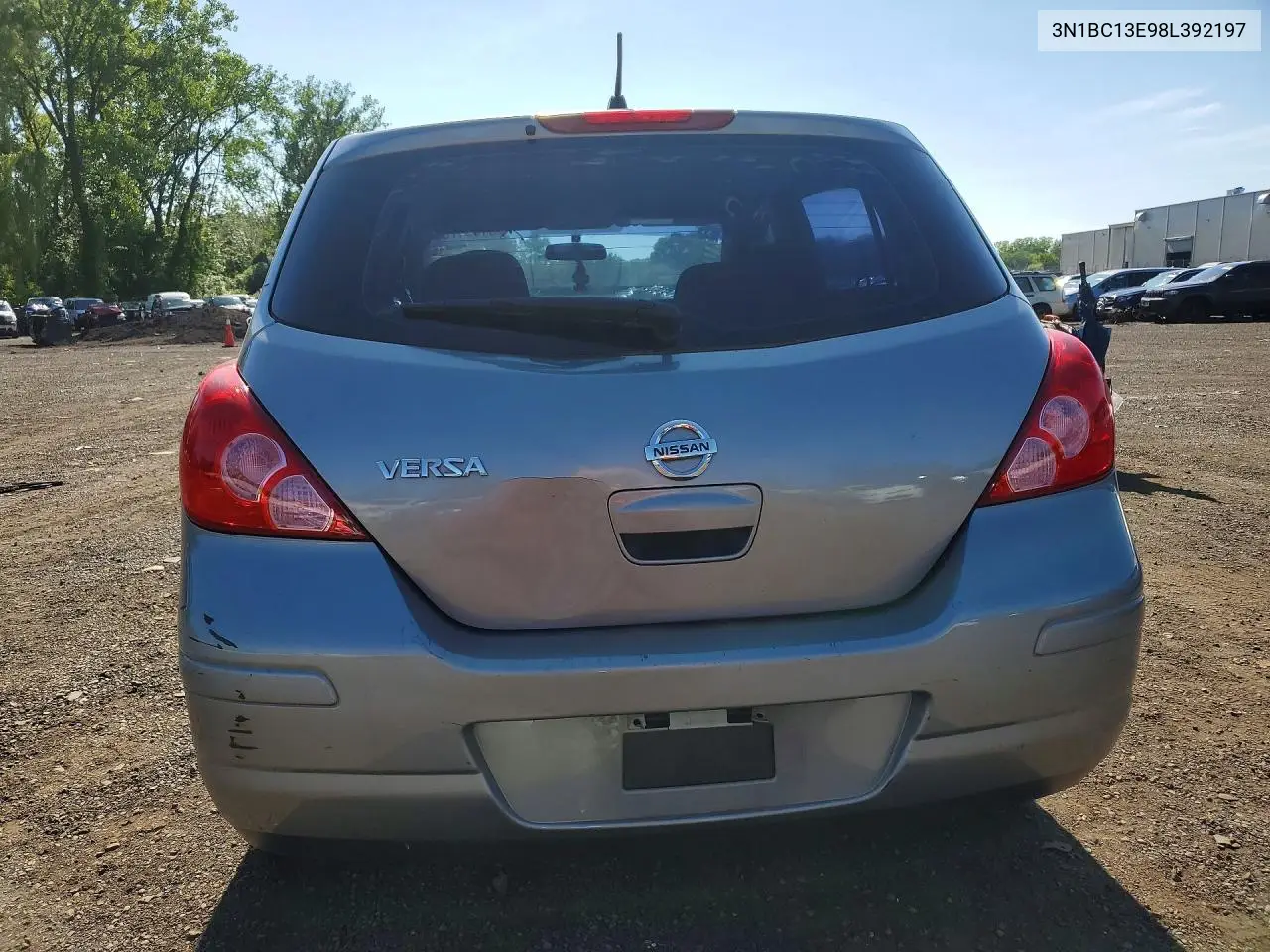 2008 Nissan Versa 1.8 S VIN: 3N1BC13E98L392197 Lot: 61801706