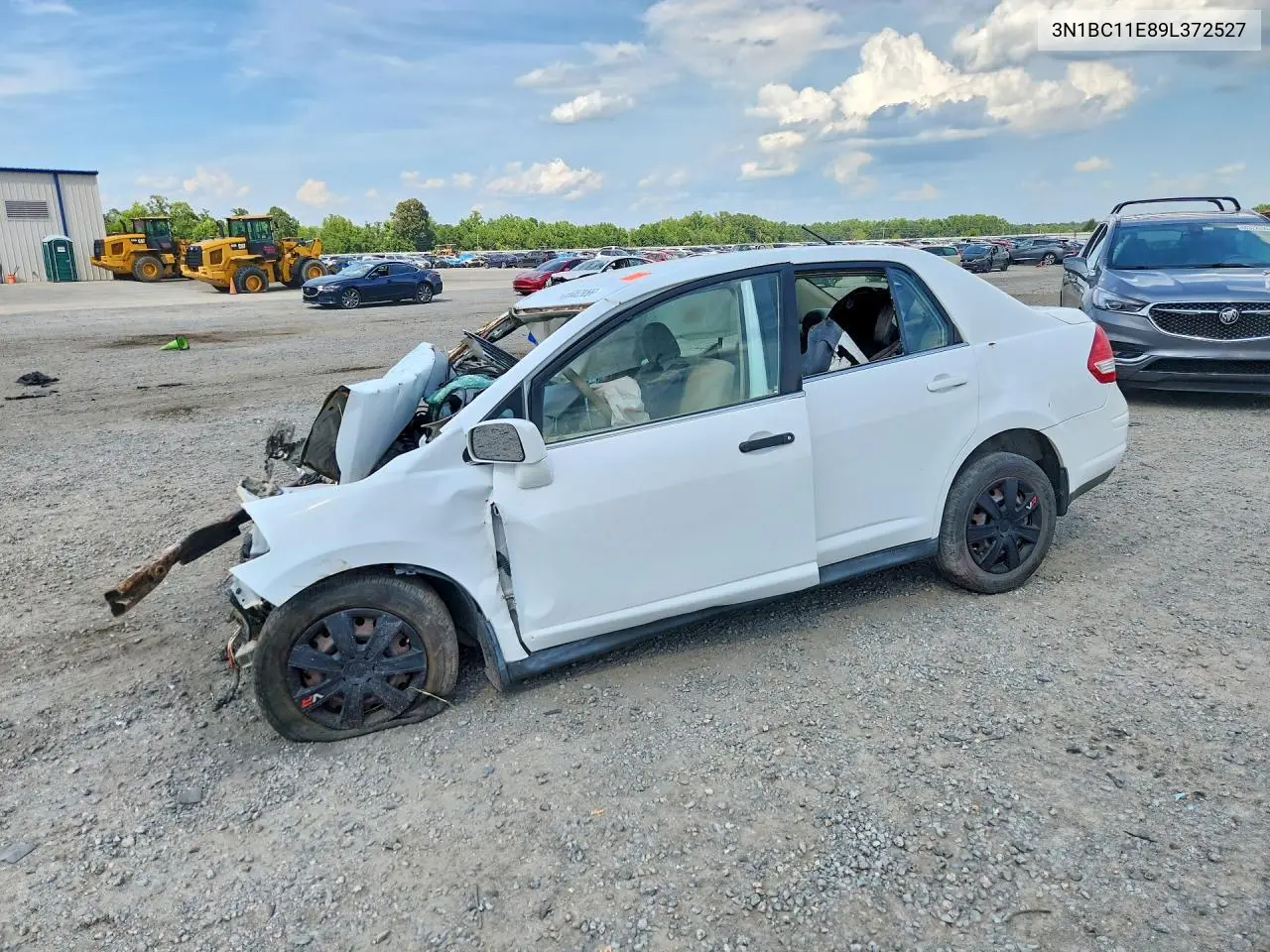 2009 Nissan Versa 1.8 S VIN: 3N1BC11E89L372527 Lot: 56062956