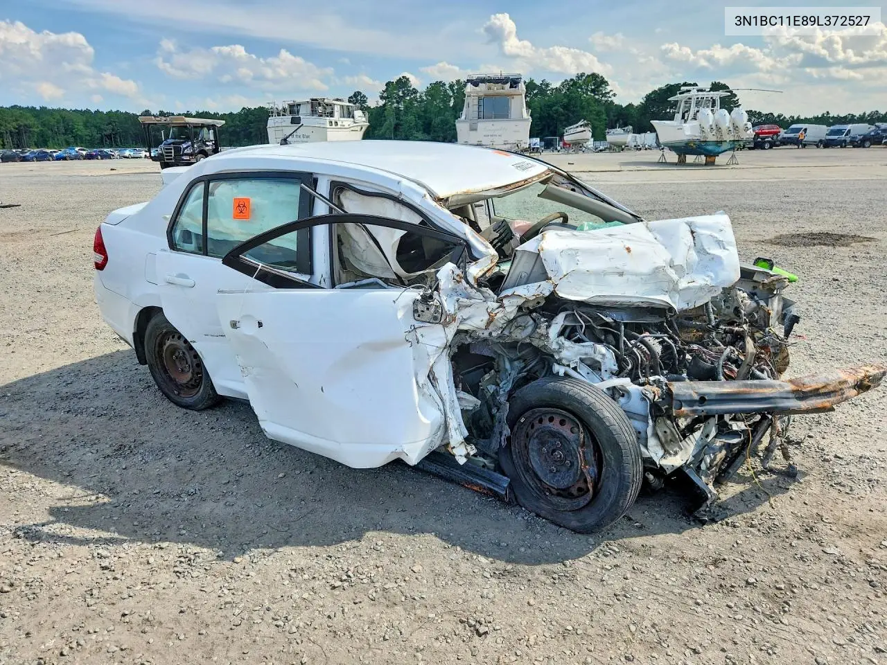 2009 Nissan Versa 1.8 S VIN: 3N1BC11E89L372527 Lot: 56062956