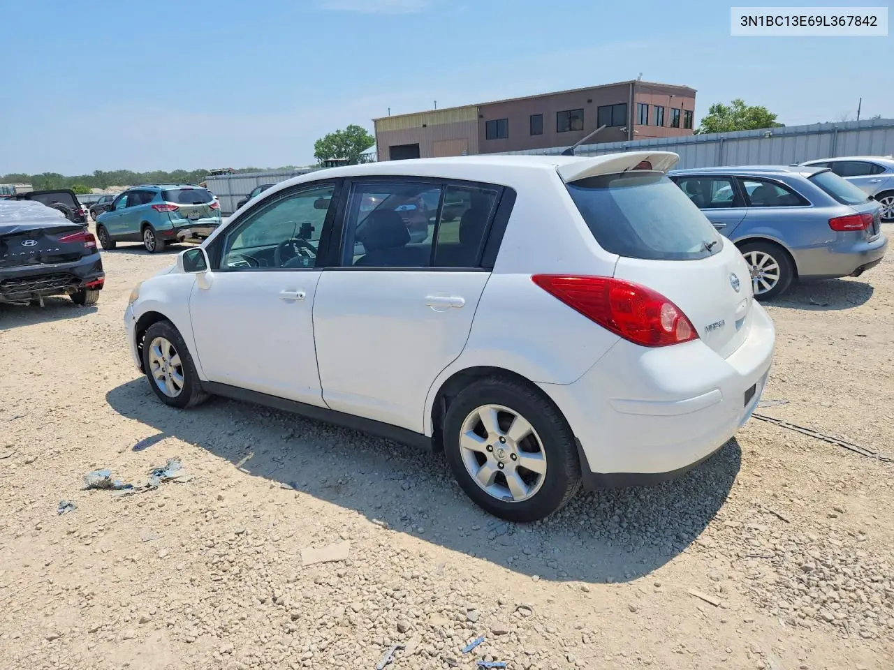 2009 Nissan Versa 1.8 S VIN: 3N1BC13E69L367842 Lot: 62051346