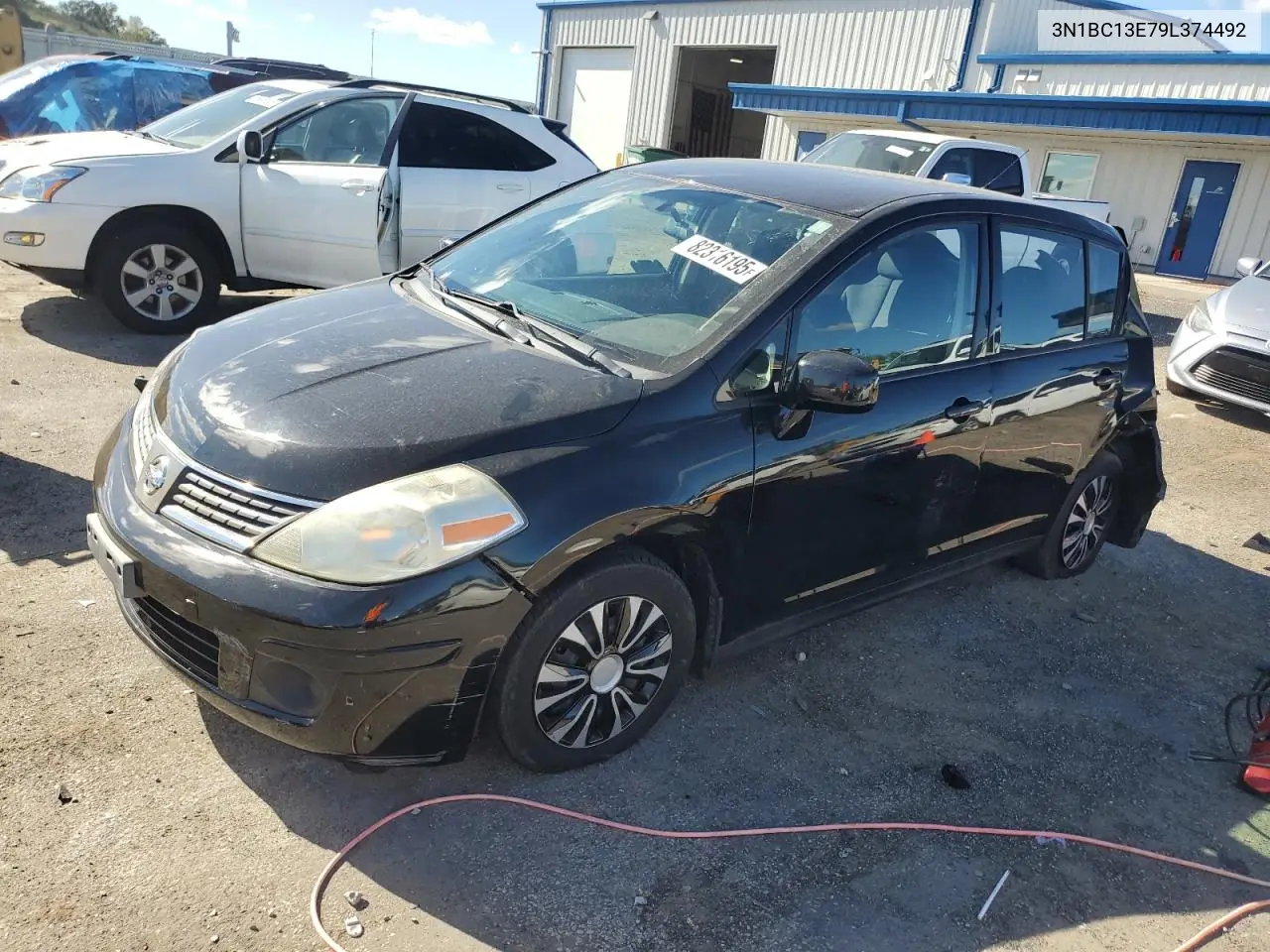 3N1BC13E79L374492 2009 Nissan Versa S