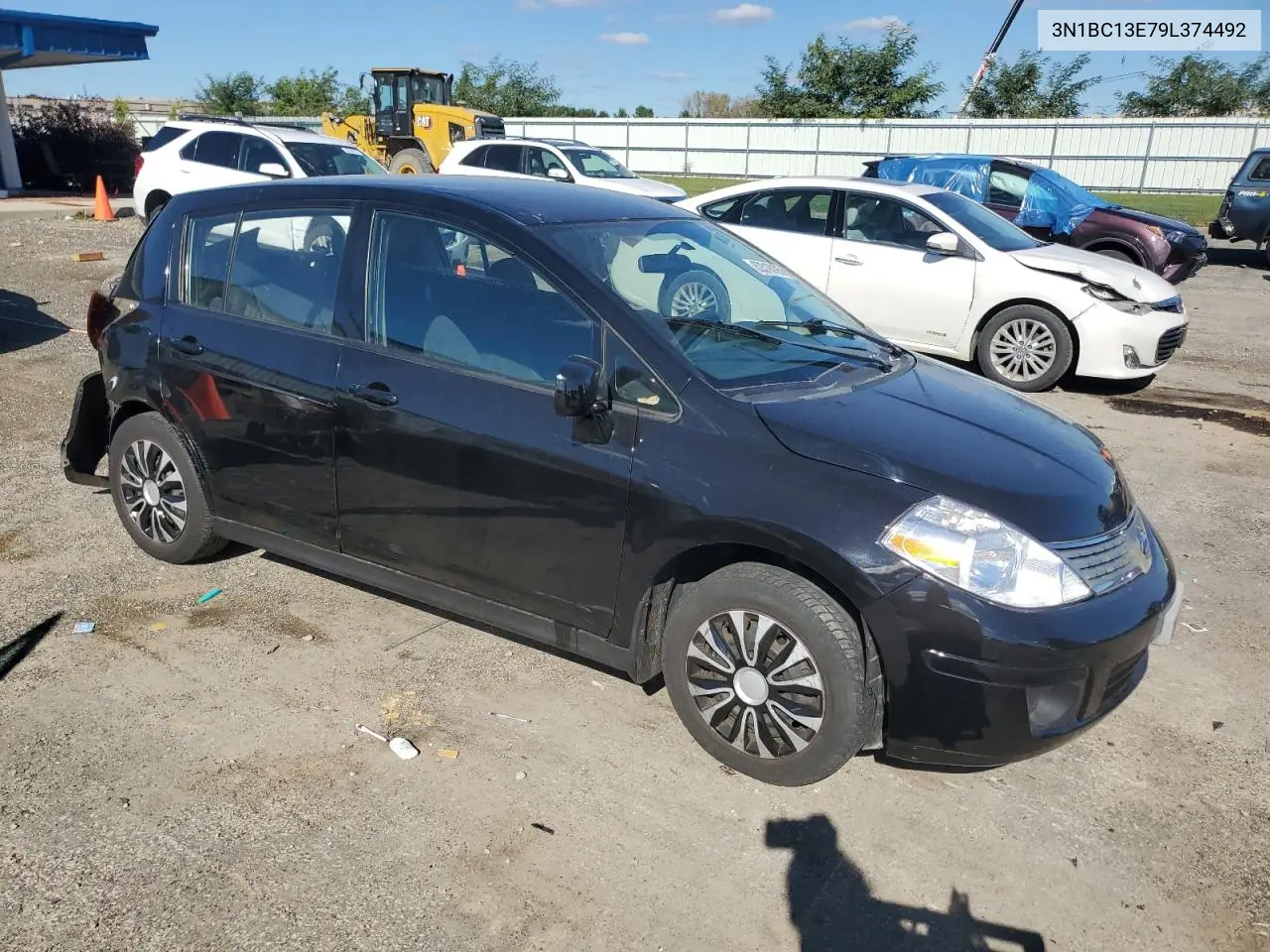 3N1BC13E79L374492 2009 Nissan Versa S