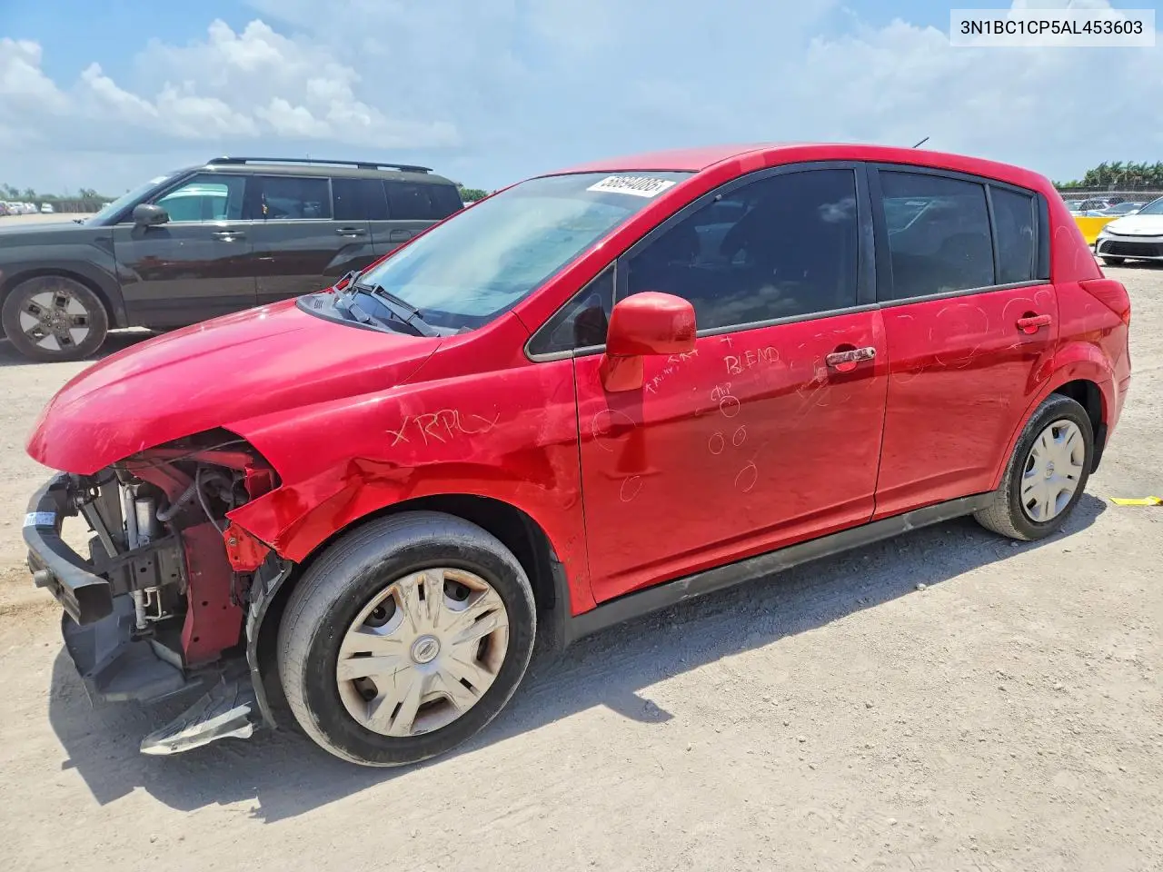 3N1BC1CP5AL453603 2010 Nissan Versa 1.8 S