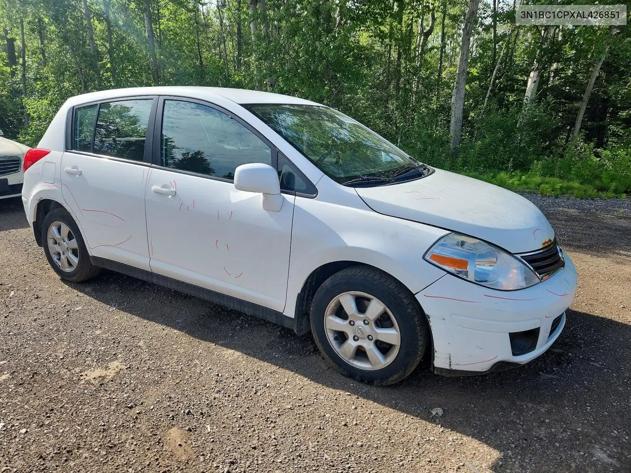 2010 Nissan Versa 1.8 S VIN: 3N1BC1CPXAL426851 Lot: 59576826