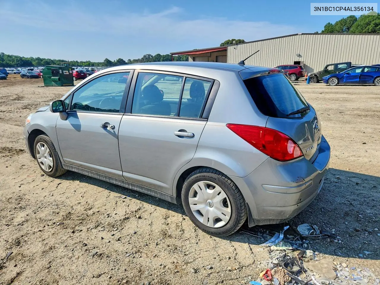 2010 Nissan Versa 1.8 S VIN: 3N1BC1CP4AL356134 Lot: 60276396