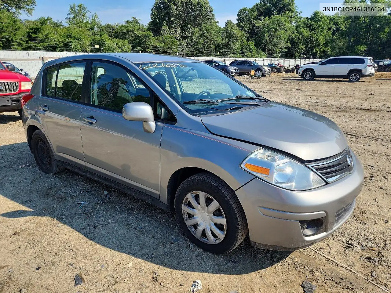 2010 Nissan Versa 1.8 S VIN: 3N1BC1CP4AL356134 Lot: 60276396