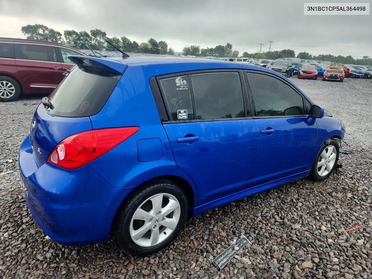 2010 Nissan Versa S/Sl VIN: 3N1BC1CP5AL364498 Lot: 60460606