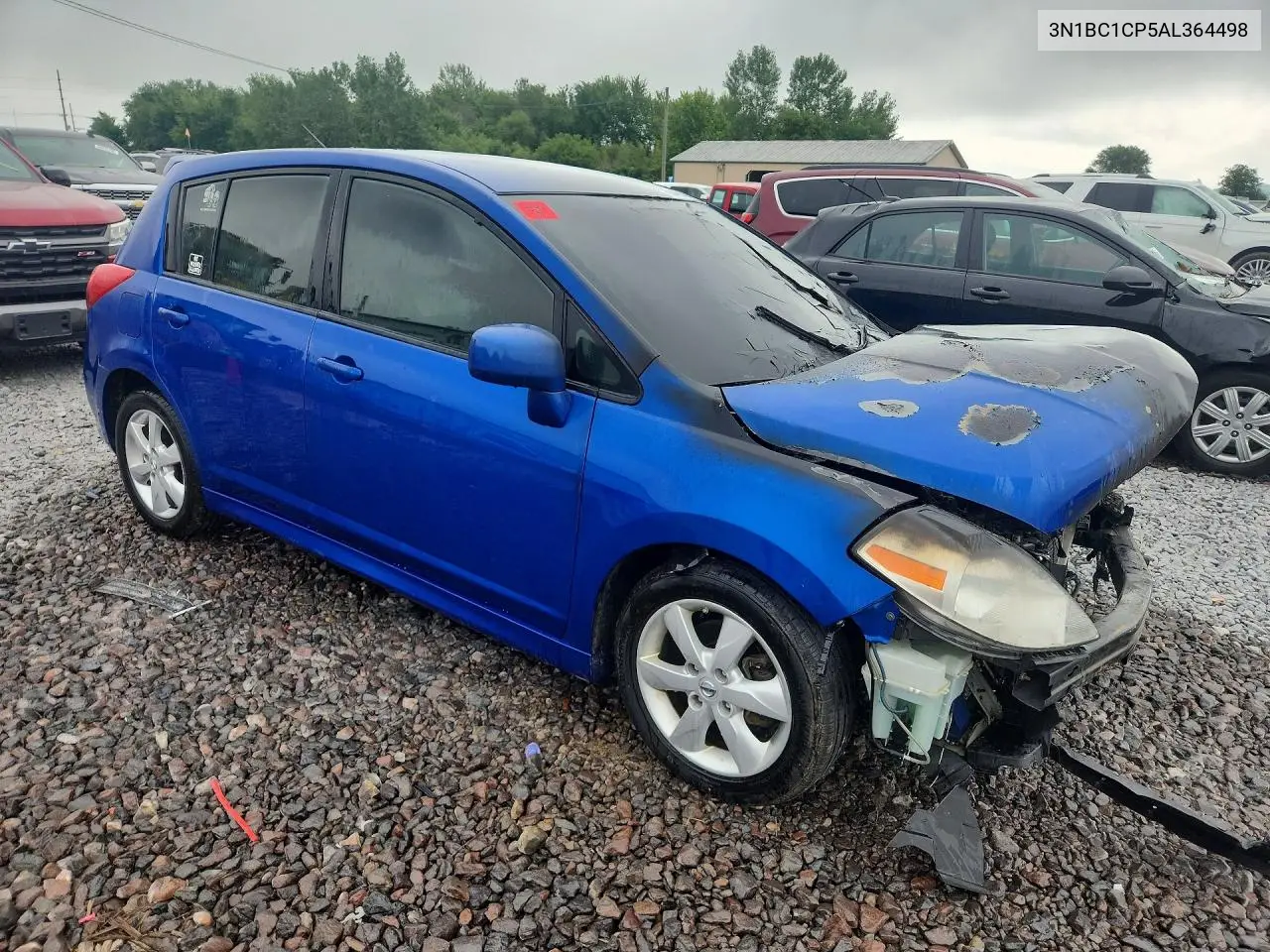 2010 Nissan Versa S/Sl VIN: 3N1BC1CP5AL364498 Lot: 60460606