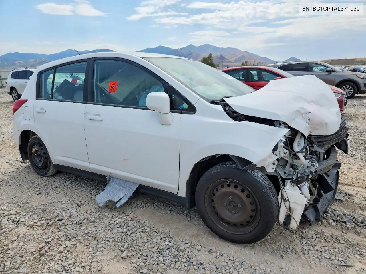 2010 Nissan Versa 1.8 S VIN: 3N1BC1CP1AL371030 Lot: 60585176