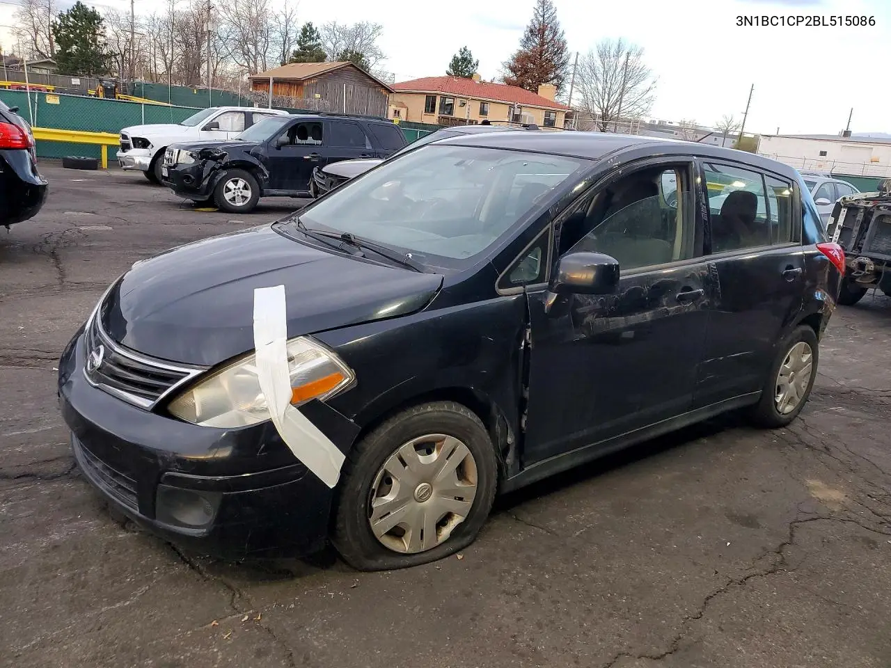 3N1BC1CP2BL515086 2011 Nissan Versa 1.8 S