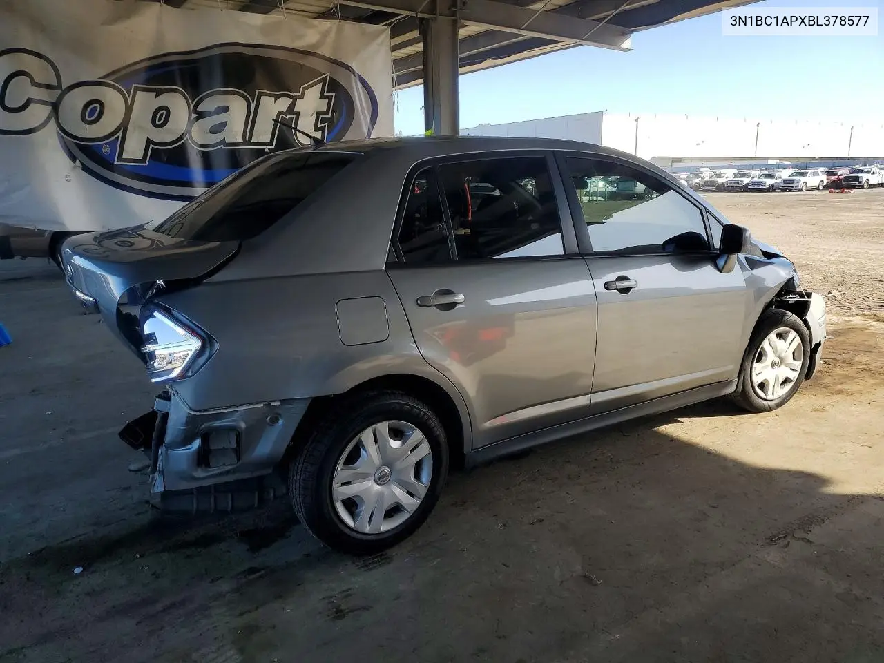 2011 Nissan Versa 1.8 S VIN: 3N1BC1APXBL378577 Lot: 51819956