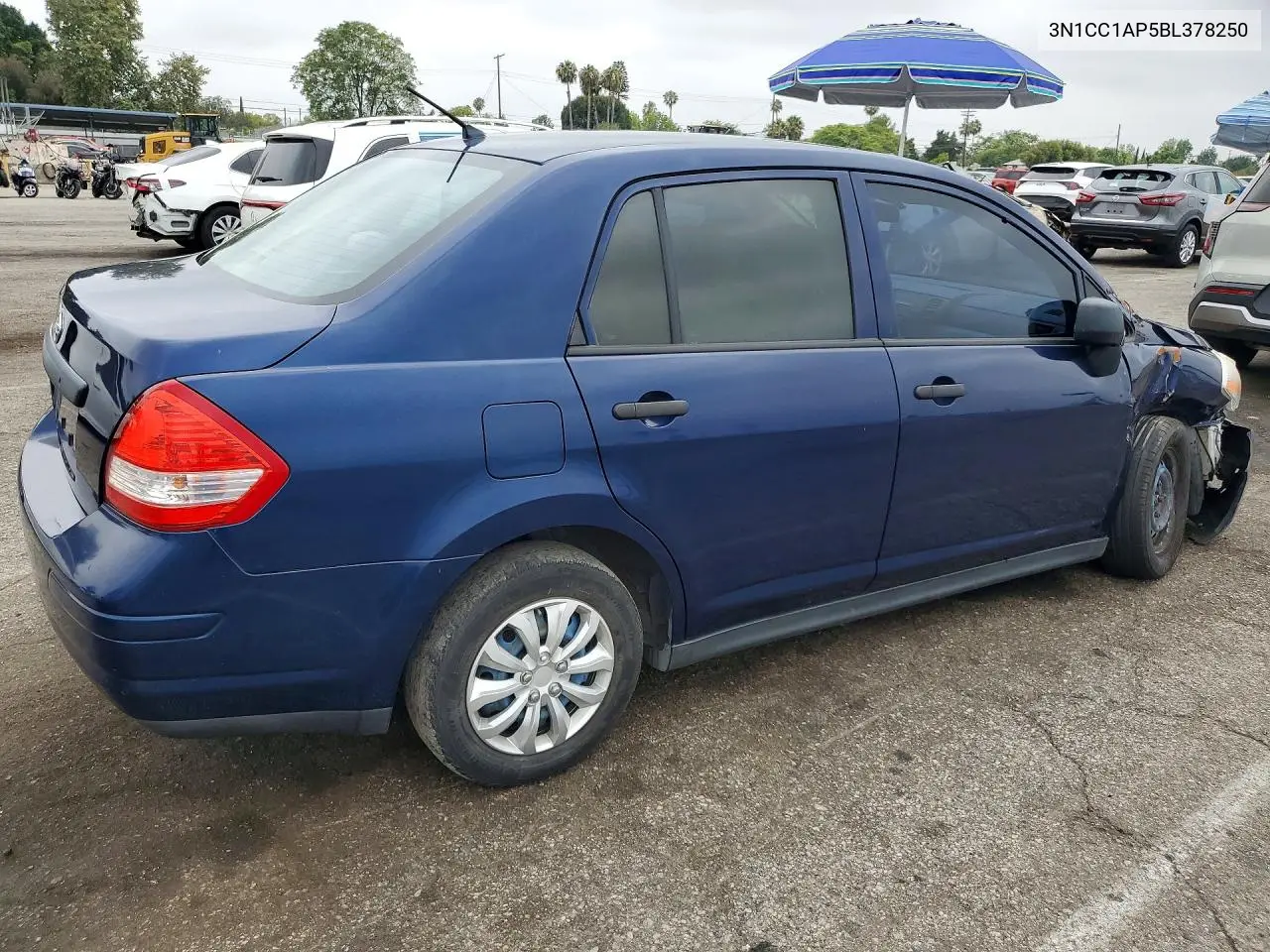 3N1CC1AP5BL378250 2011 Nissan Versa 1.6 Base