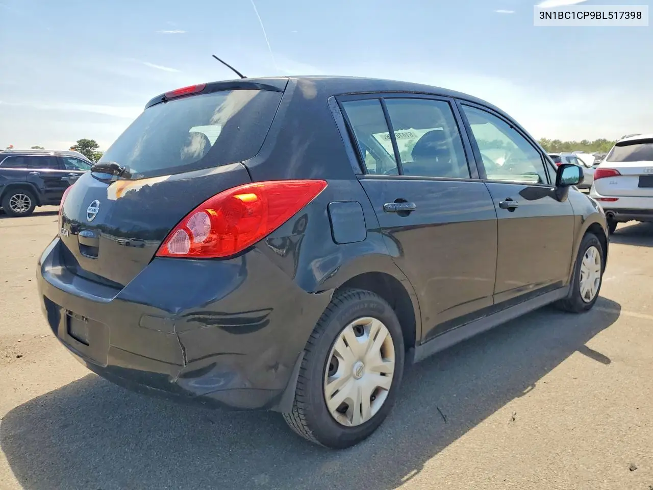 2011 Nissan Versa 1.8 S VIN: 3N1BC1CP9BL517398 Lot: 61476156