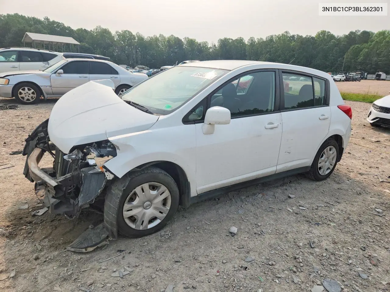 2011 Nissan Versa 1.8 S VIN: 3N1BC1CP3BL362301 Lot: 61503816