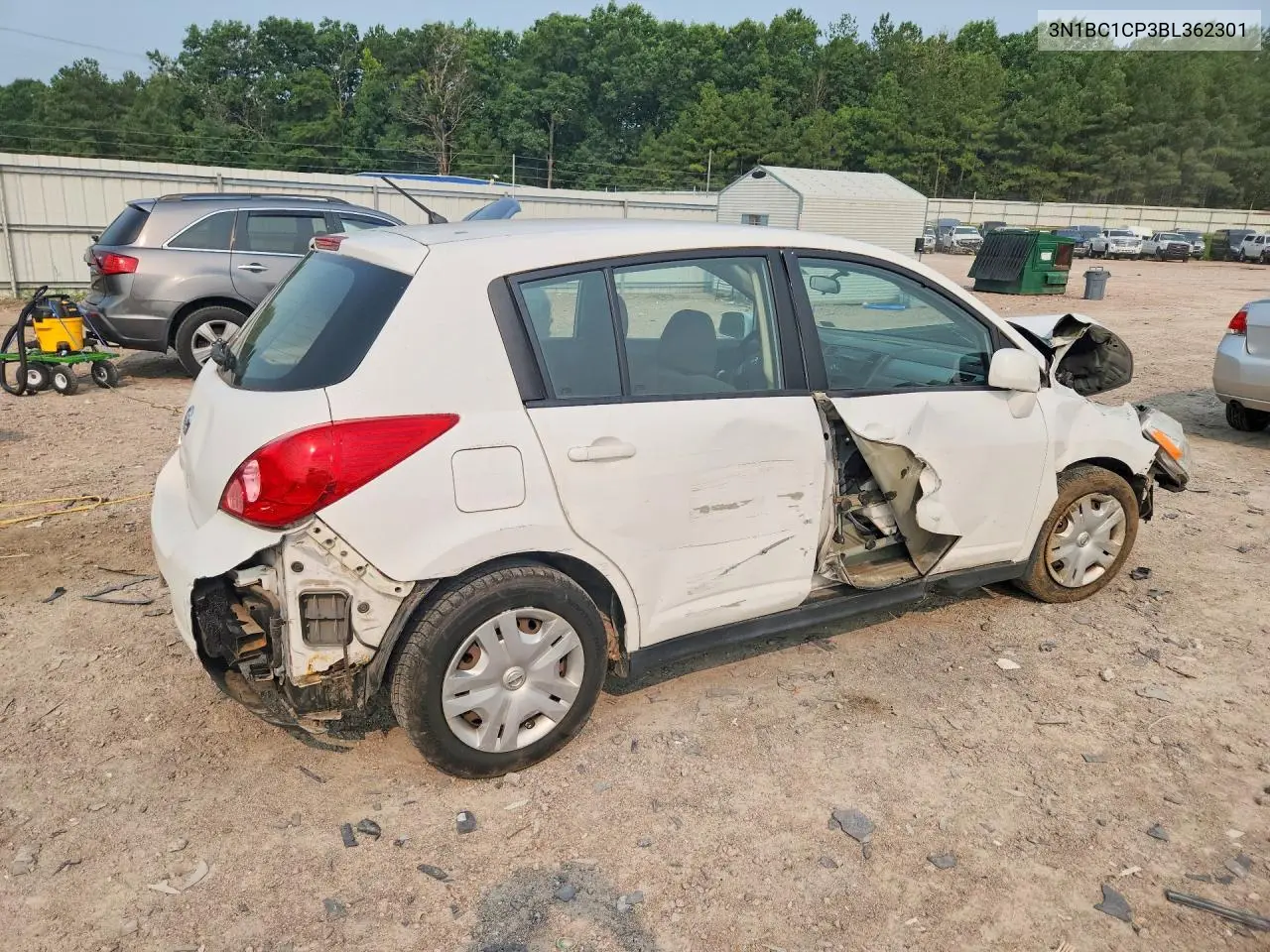 2011 Nissan Versa 1.8 S VIN: 3N1BC1CP3BL362301 Lot: 61503816