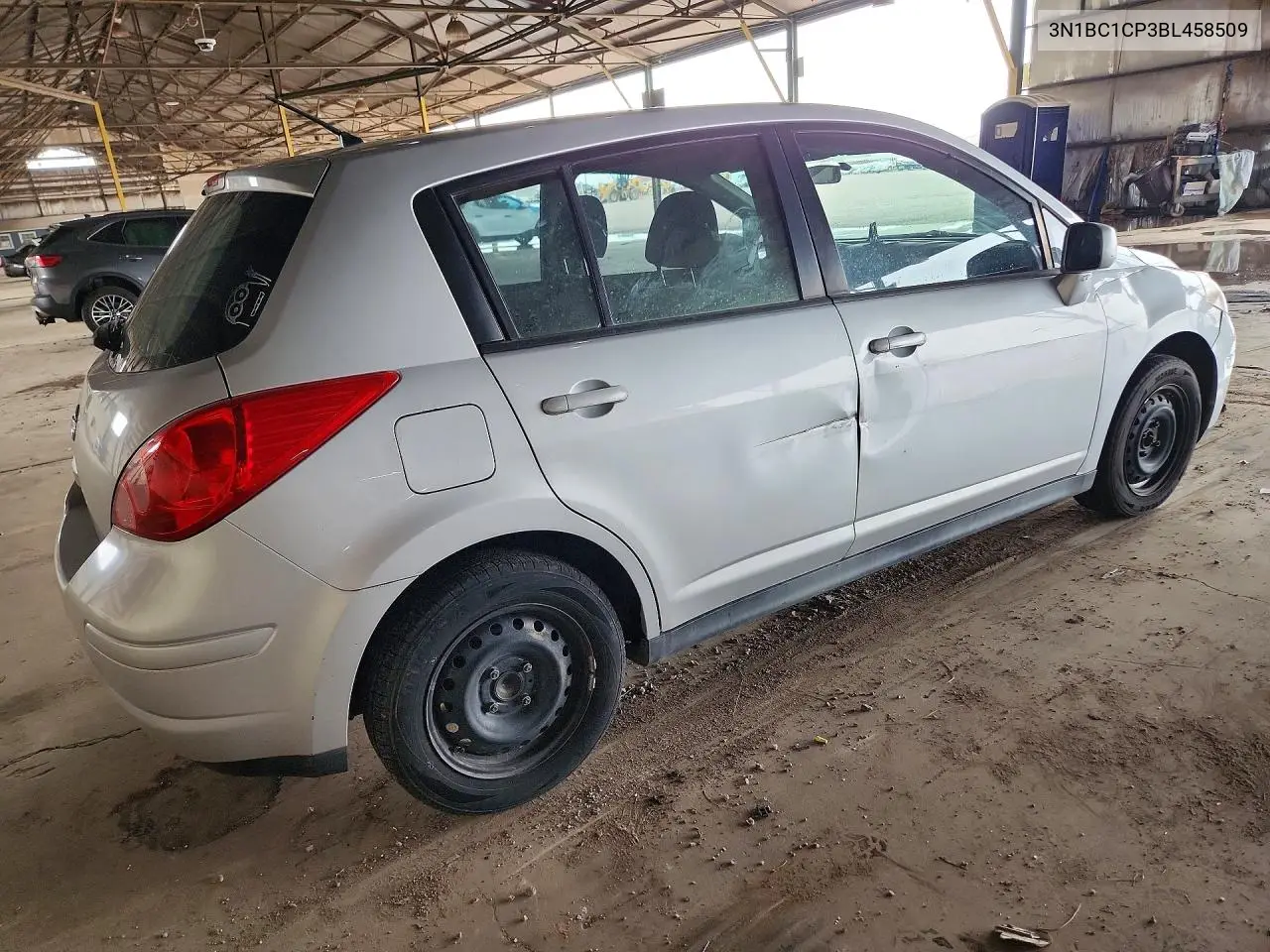 2011 Nissan Versa 1.8 S VIN: 3N1BC1CP3BL458509 Lot: 61761986