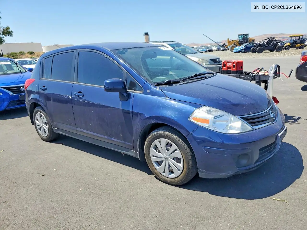 3N1BC1CP2CL364896 2012 Nissan Versa 1.8 S