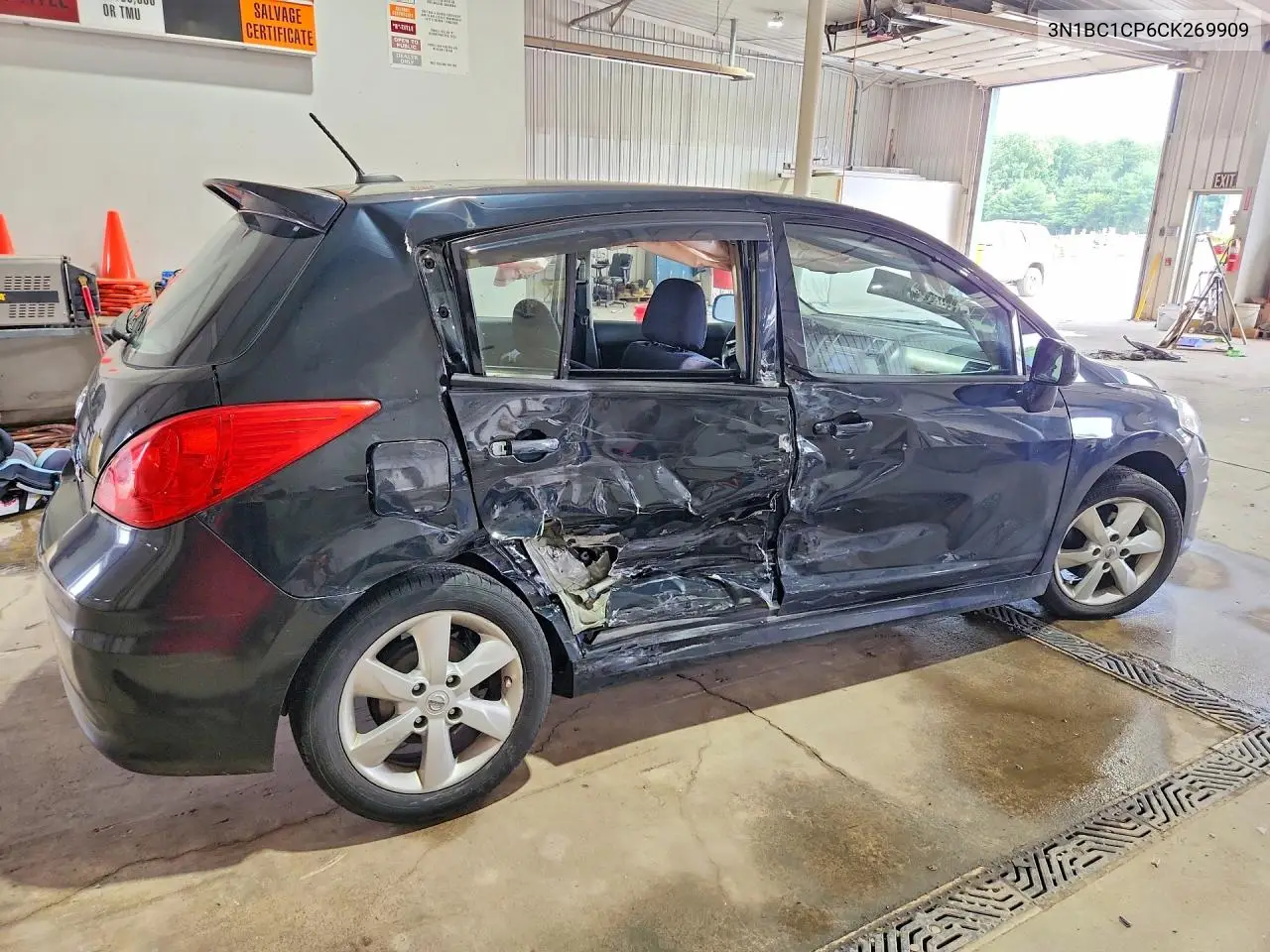 2012 Nissan Versa 1.8 S VIN: 3N1BC1CP6CK269909 Lot: 61483066