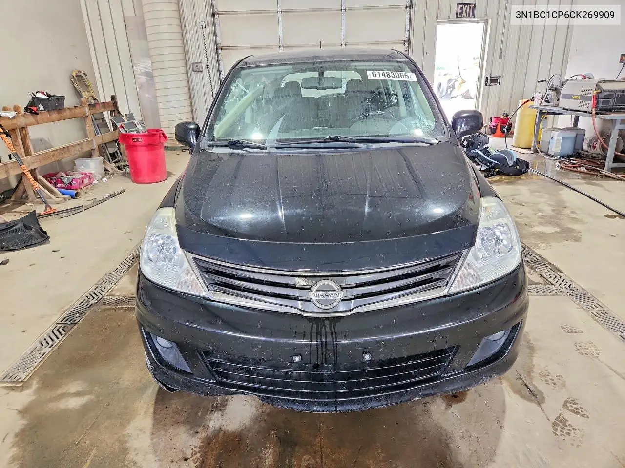 2012 Nissan Versa 1.8 S VIN: 3N1BC1CP6CK269909 Lot: 61483066