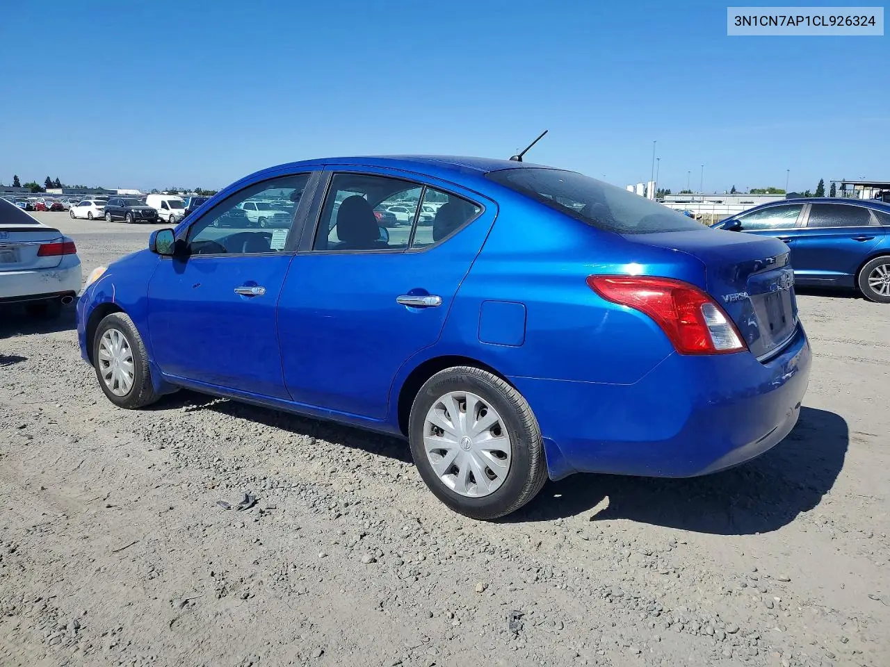 2012 Nissan Versa 1.6 S VIN: 3N1CN7AP1CL926324 Lot: 61604296