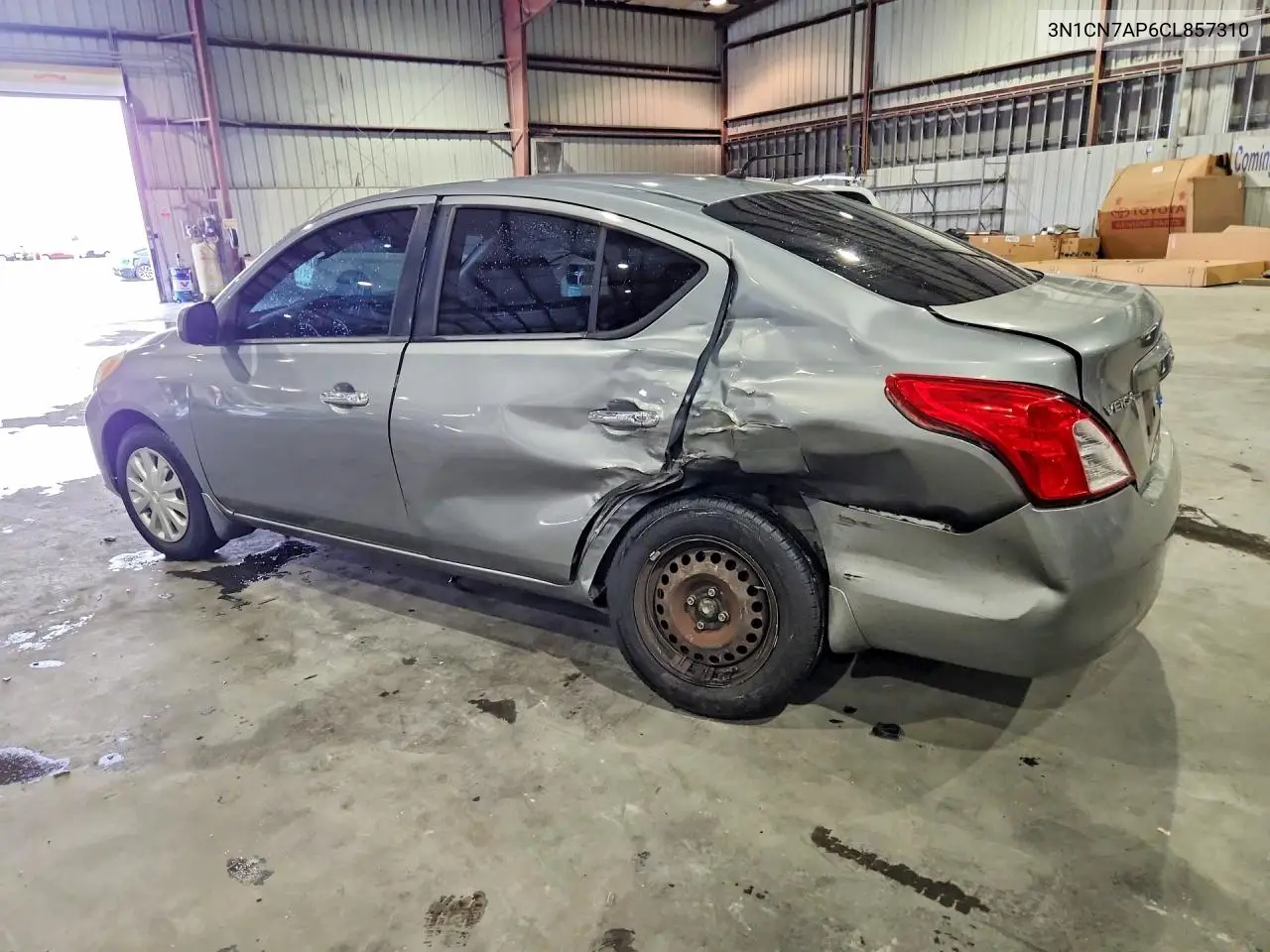 2012 Nissan Versa 1.6 S VIN: 3N1CN7AP6CL857310 Lot: 61876396