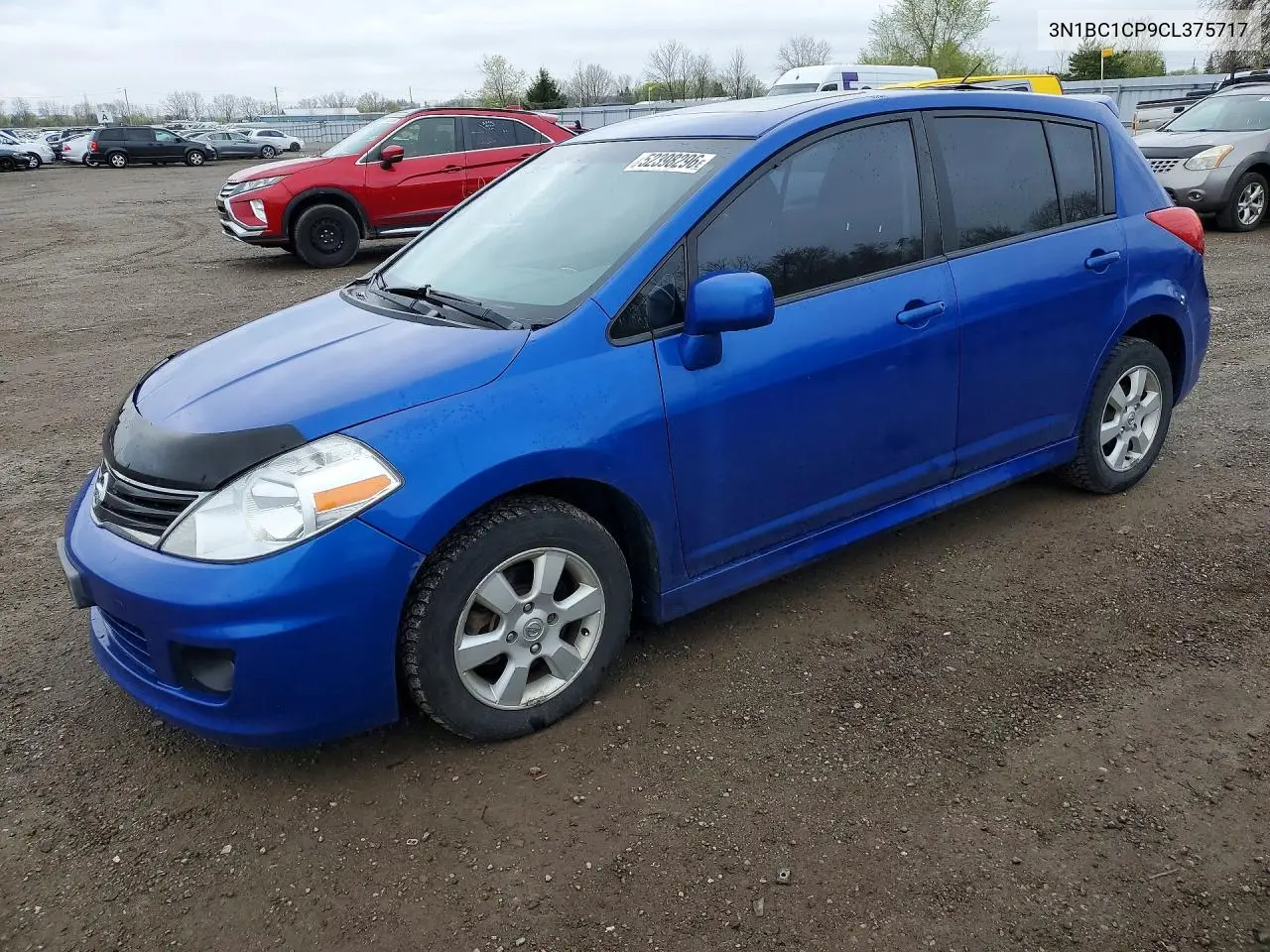 2012 Nissan Versa 1.8 S VIN: 3N1BC1CP9CL375717 Lot: 62040656