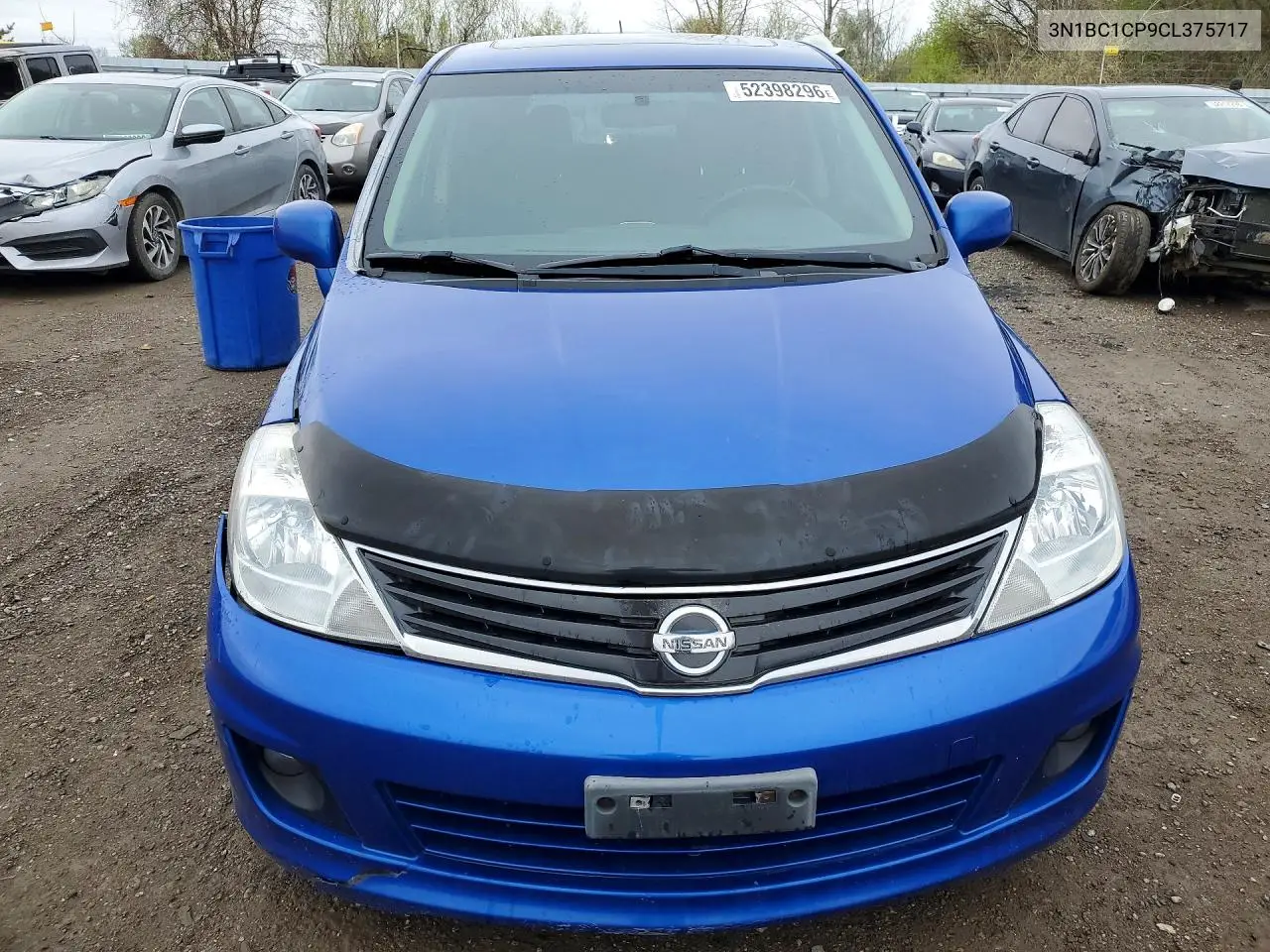 2012 Nissan Versa 1.8 S VIN: 3N1BC1CP9CL375717 Lot: 62040656