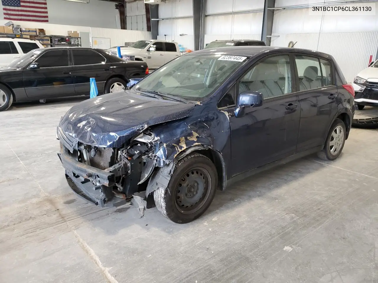 3N1BC1CP6CL361130 2012 Nissan Versa S