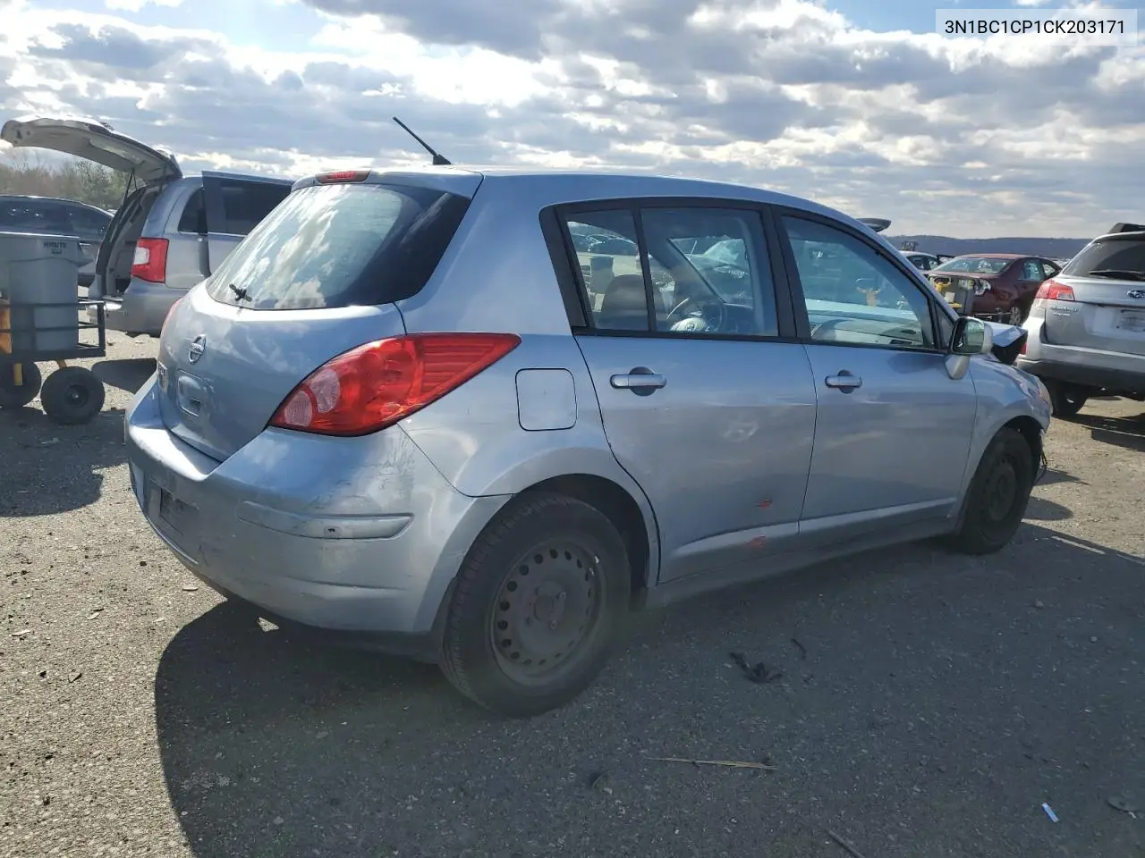 3N1BC1CP1CK203171 2012 Nissan Versa S