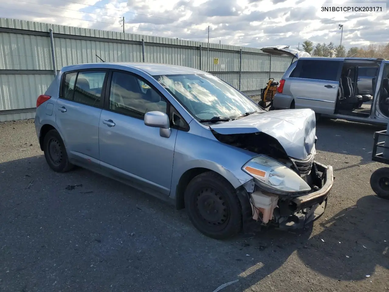 3N1BC1CP1CK203171 2012 Nissan Versa S