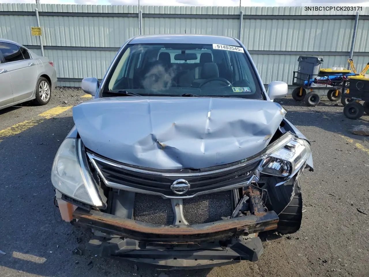 3N1BC1CP1CK203171 2012 Nissan Versa S