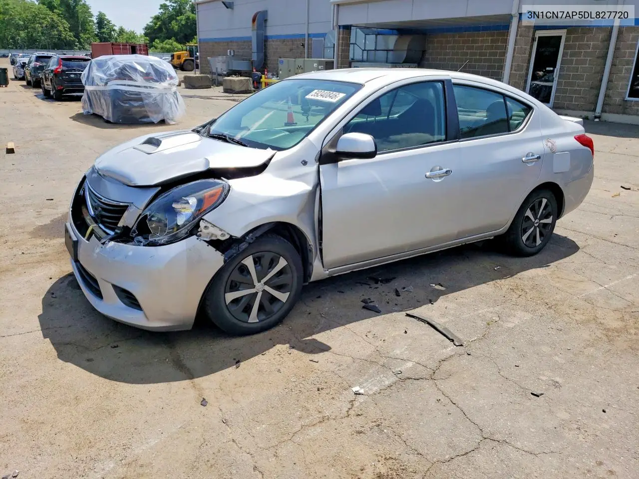 2013 Nissan Versa 1.6 S VIN: 3N1CN7AP5DL827720 Lot: 59340846