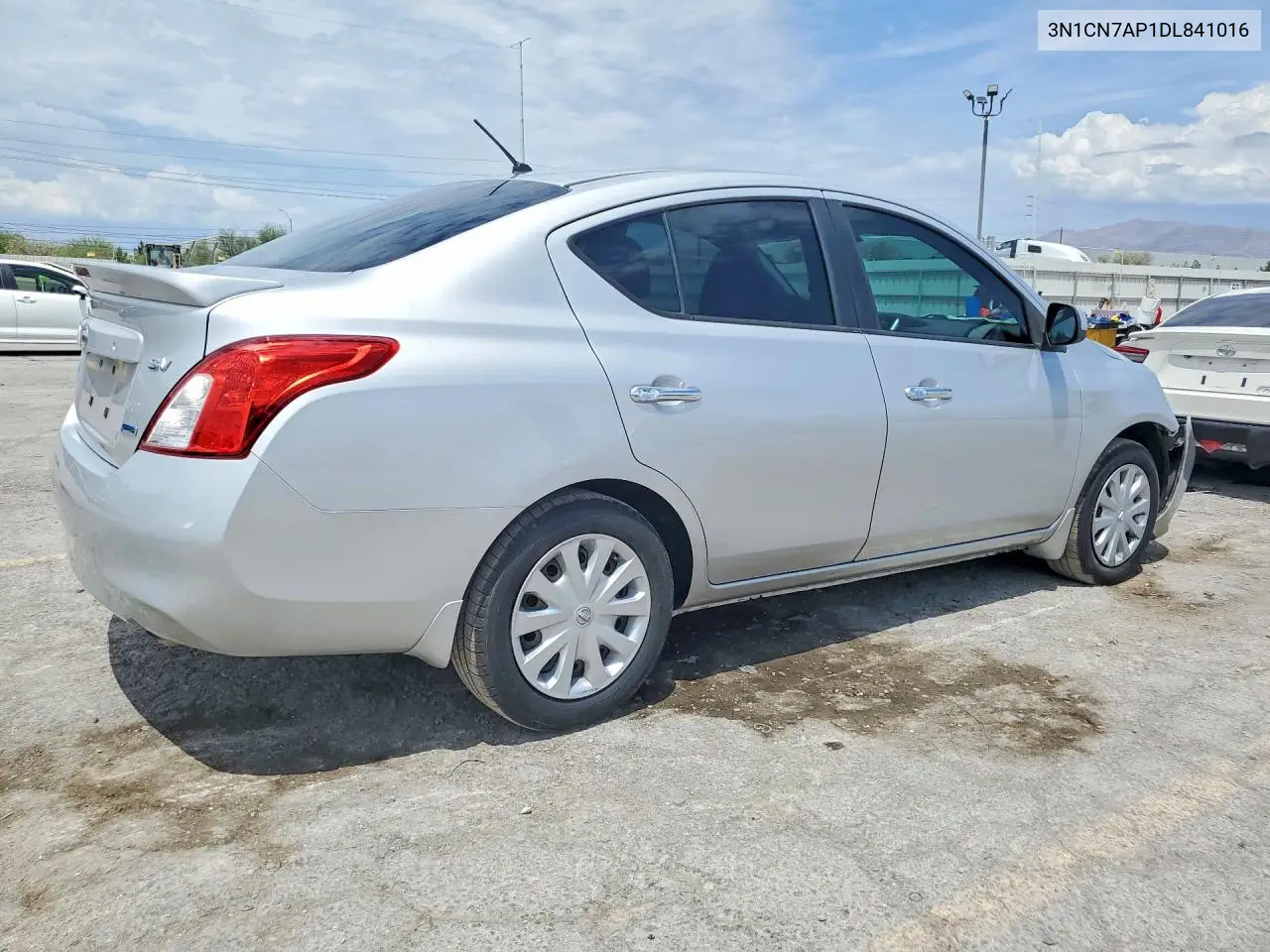 2013 Nissan Versa 1.6 S VIN: 3N1CN7AP1DL841016 Lot: 61623056