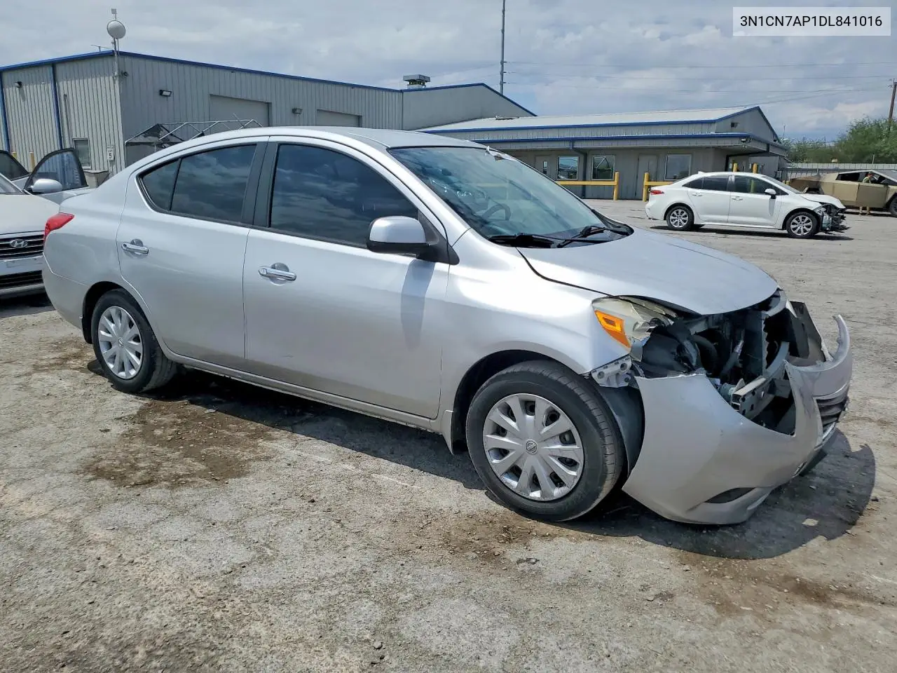 2013 Nissan Versa 1.6 S VIN: 3N1CN7AP1DL841016 Lot: 61623056