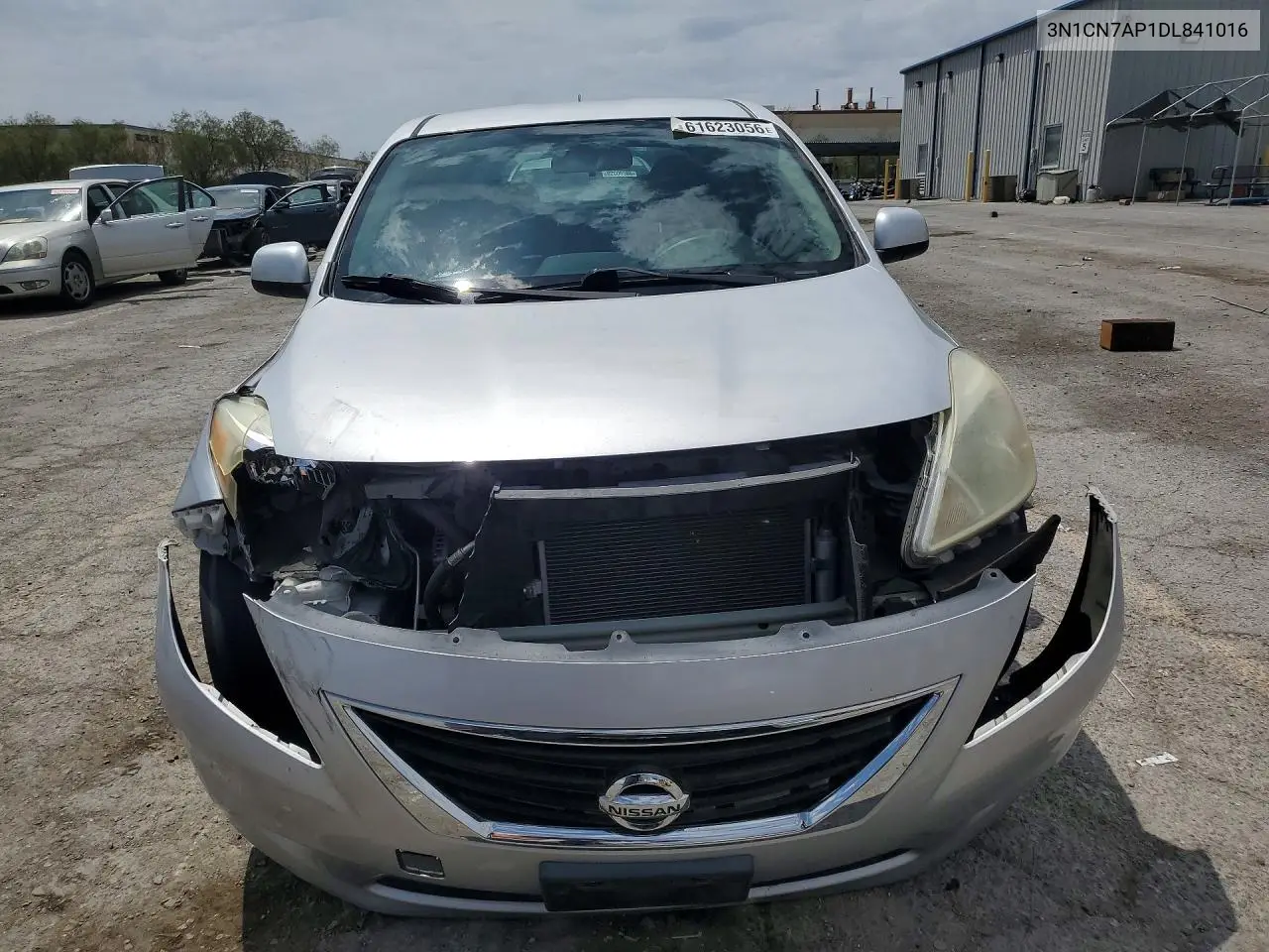 2013 Nissan Versa 1.6 S VIN: 3N1CN7AP1DL841016 Lot: 61623056