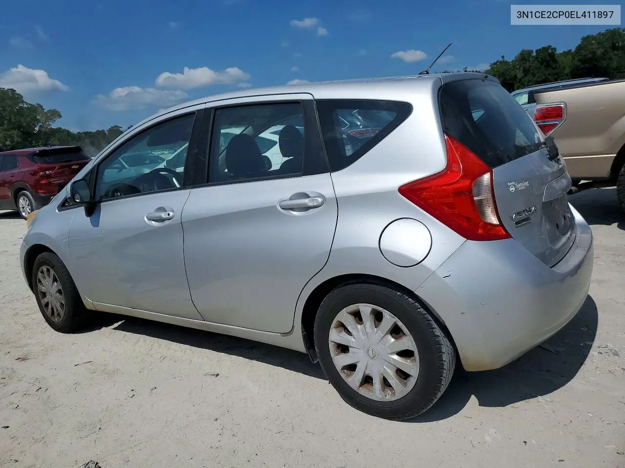 2014 Nissan Versa Note S VIN: 3N1CE2CP0EL411897 Lot: 57690676
