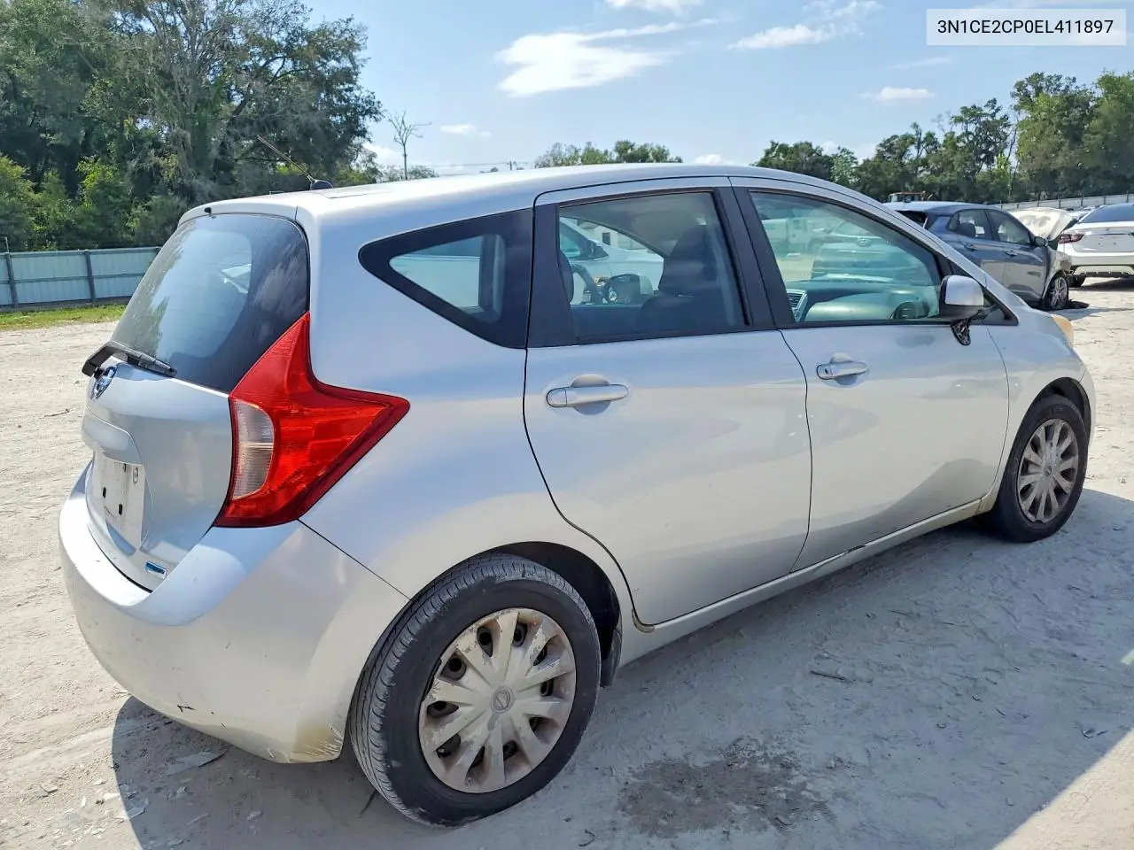 2014 Nissan Versa Note S VIN: 3N1CE2CP0EL411897 Lot: 57690676