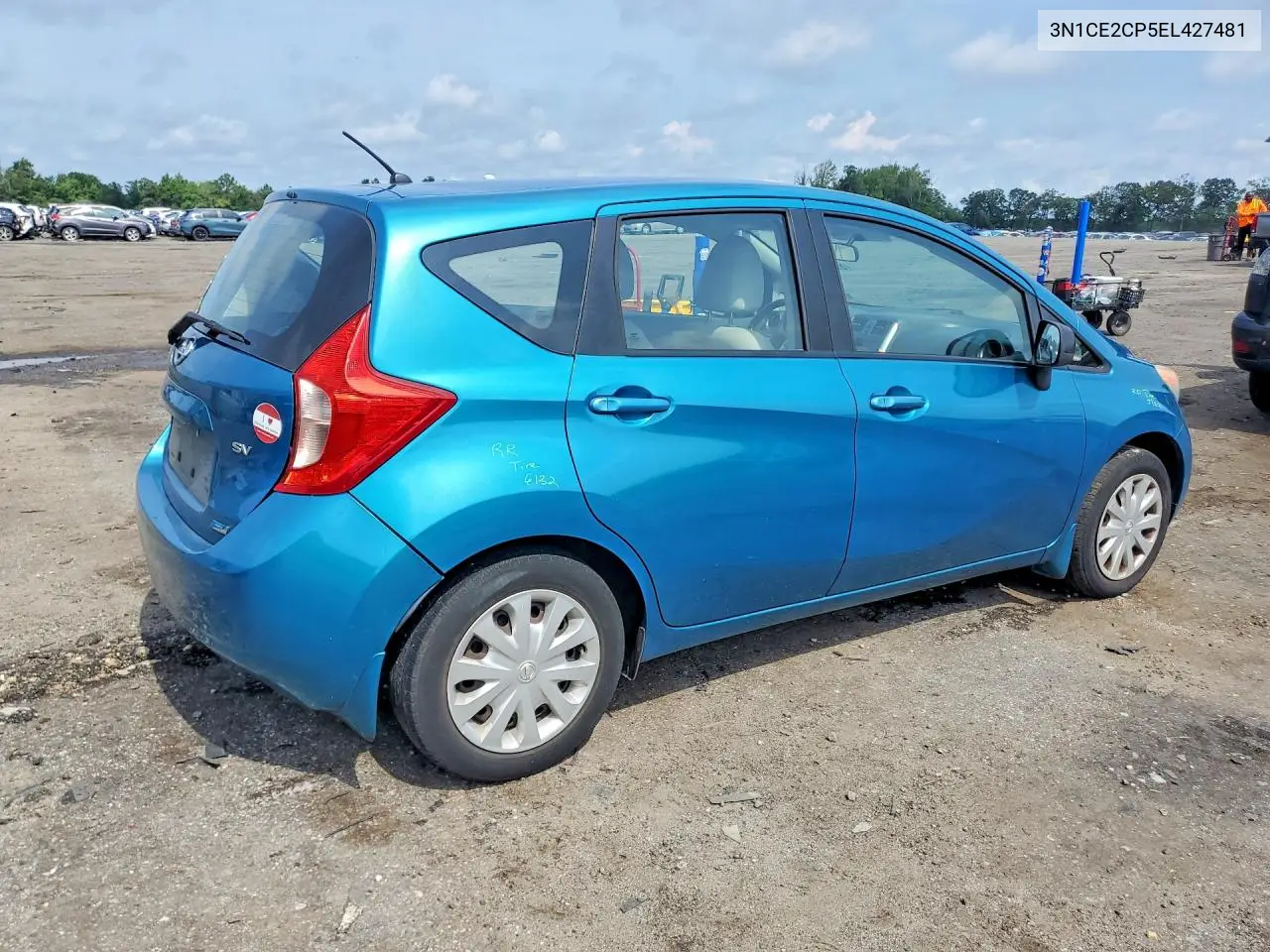 2014 Nissan Versa Note Sv VIN: 3N1CE2CP5EL427481 Lot: 61475306