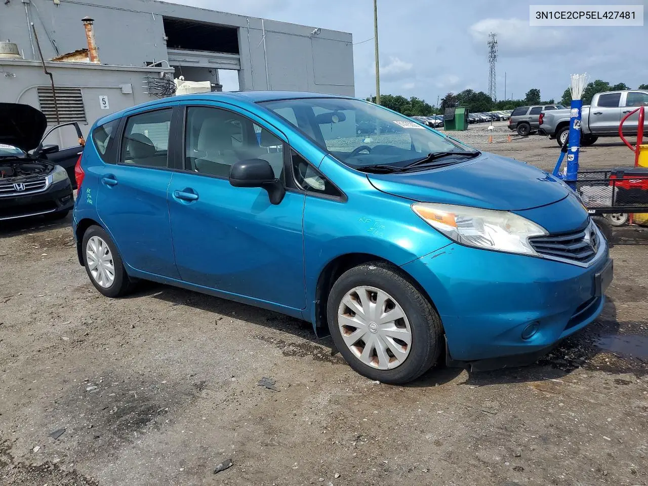 2014 Nissan Versa Note Sv VIN: 3N1CE2CP5EL427481 Lot: 61475306
