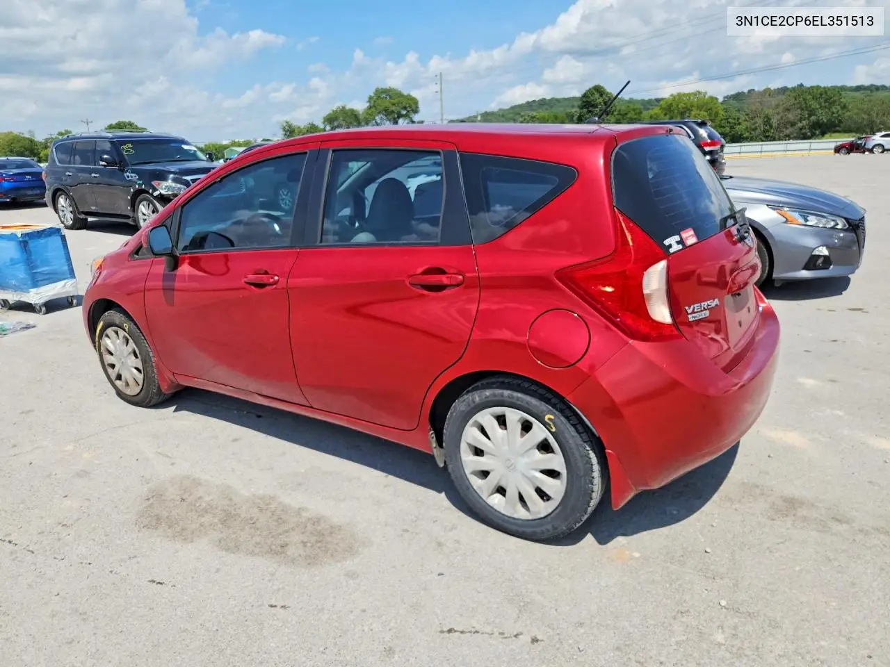 2014 Nissan Versa Note Sv VIN: 3N1CE2CP6EL351513 Lot: 61975086