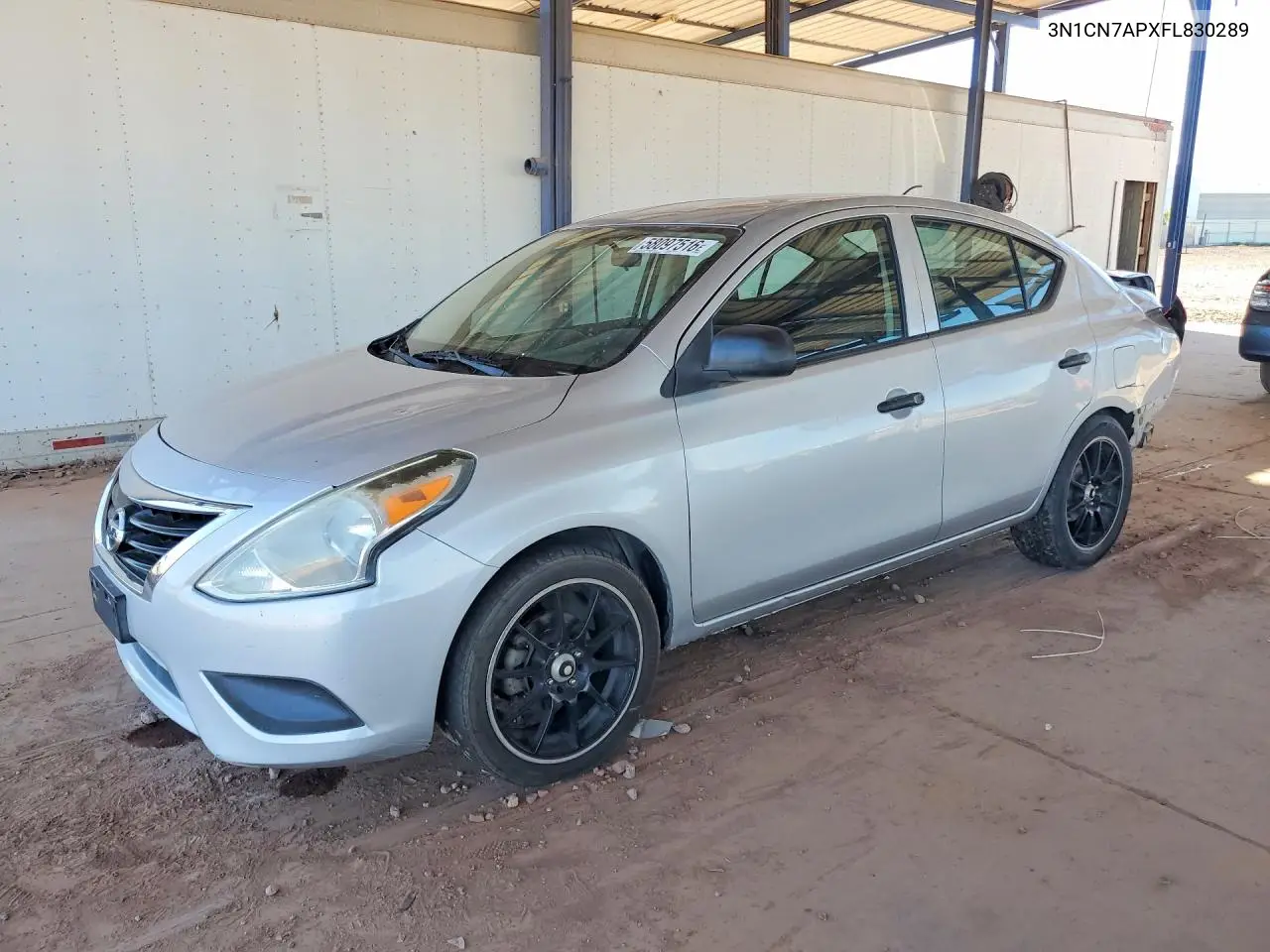 2015 Nissan Versa 1.6 S VIN: 3N1CN7APXFL830289 Lot: 58097516