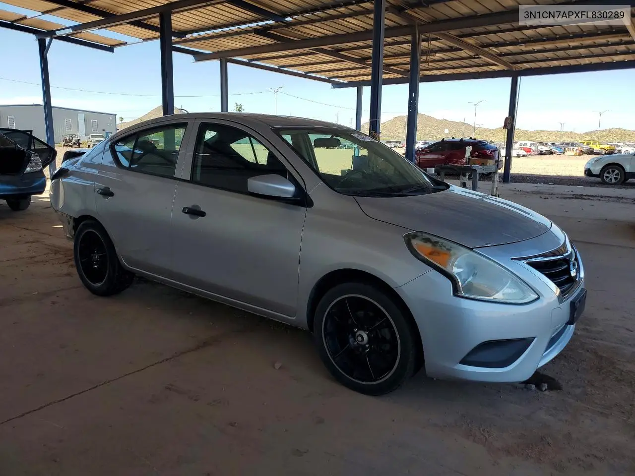 2015 Nissan Versa 1.6 S VIN: 3N1CN7APXFL830289 Lot: 58097516