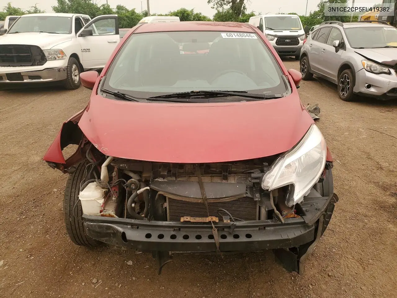 2015 Nissan Versa Note S VIN: 3N1CE2CP5FL419382 Lot: 60148046
