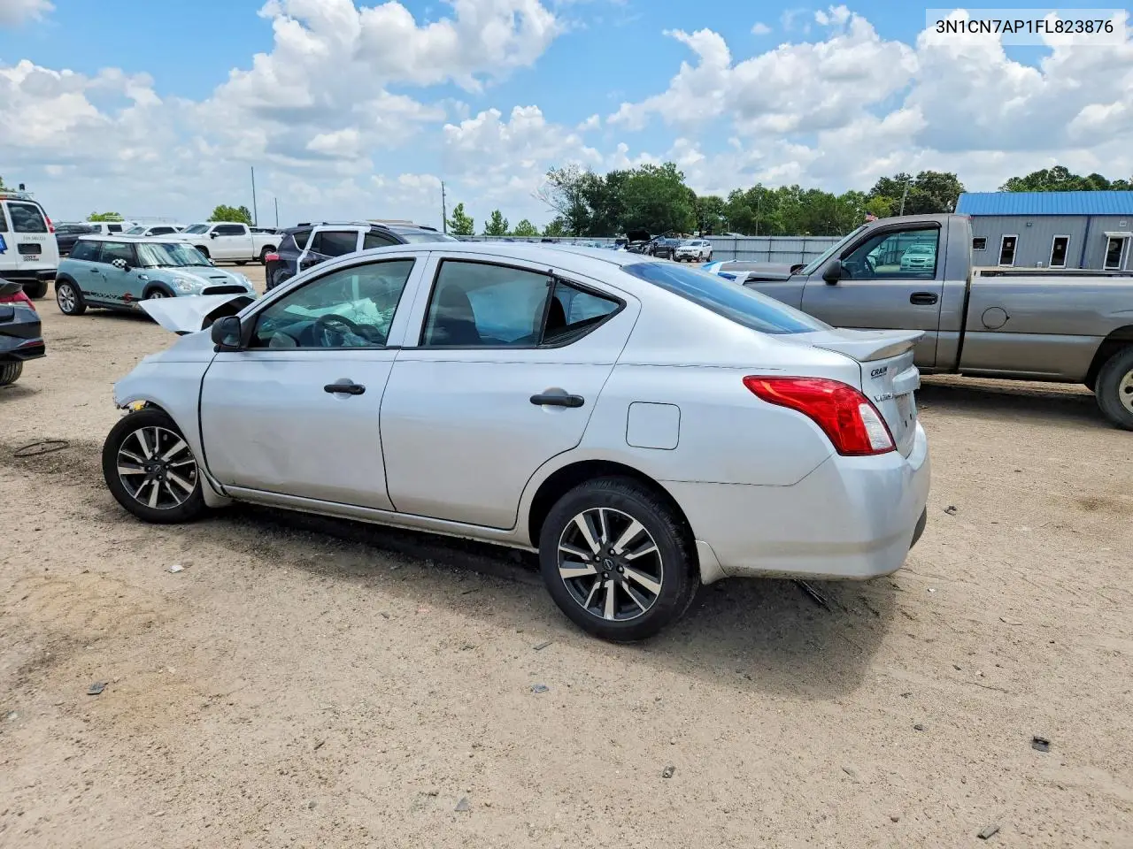 2015 Nissan Versa 1.6 S Plus VIN: 3N1CN7AP1FL823876 Lot: 61408426