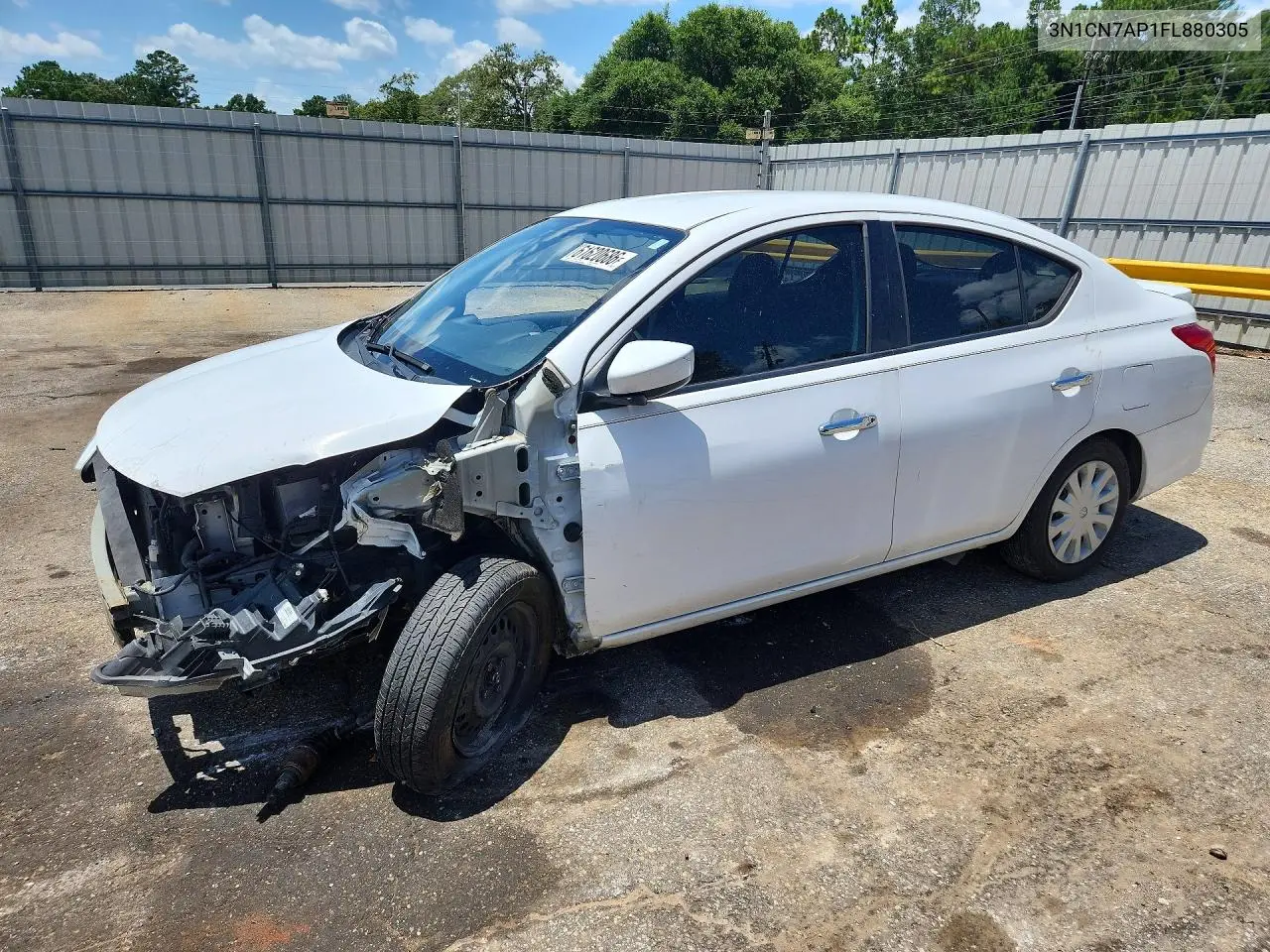 2015 Nissan Versa 1.6 Sv VIN: 3N1CN7AP1FL880305 Lot: 61620686
