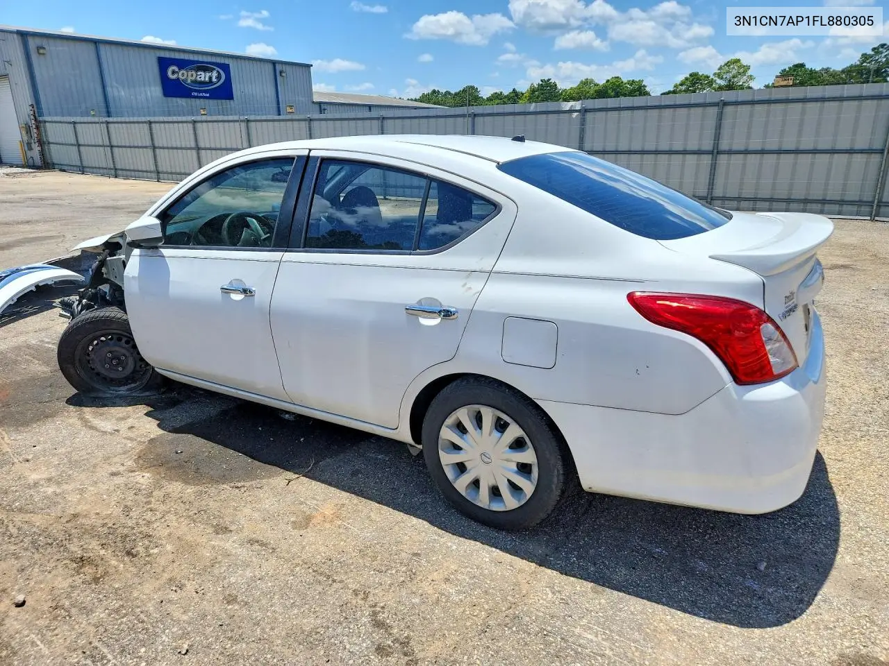 2015 Nissan Versa 1.6 Sv VIN: 3N1CN7AP1FL880305 Lot: 61620686