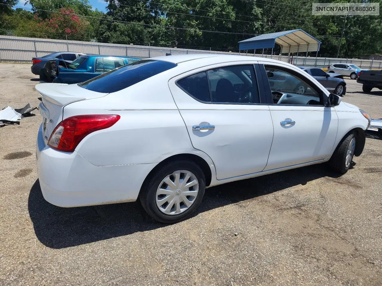 2015 Nissan Versa 1.6 Sv VIN: 3N1CN7AP1FL880305 Lot: 61620686