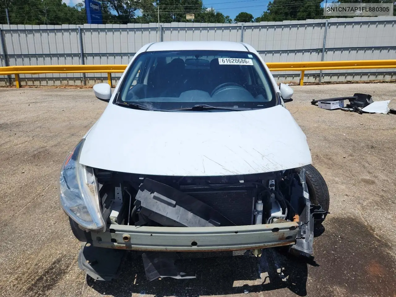 2015 Nissan Versa 1.6 Sv VIN: 3N1CN7AP1FL880305 Lot: 61620686