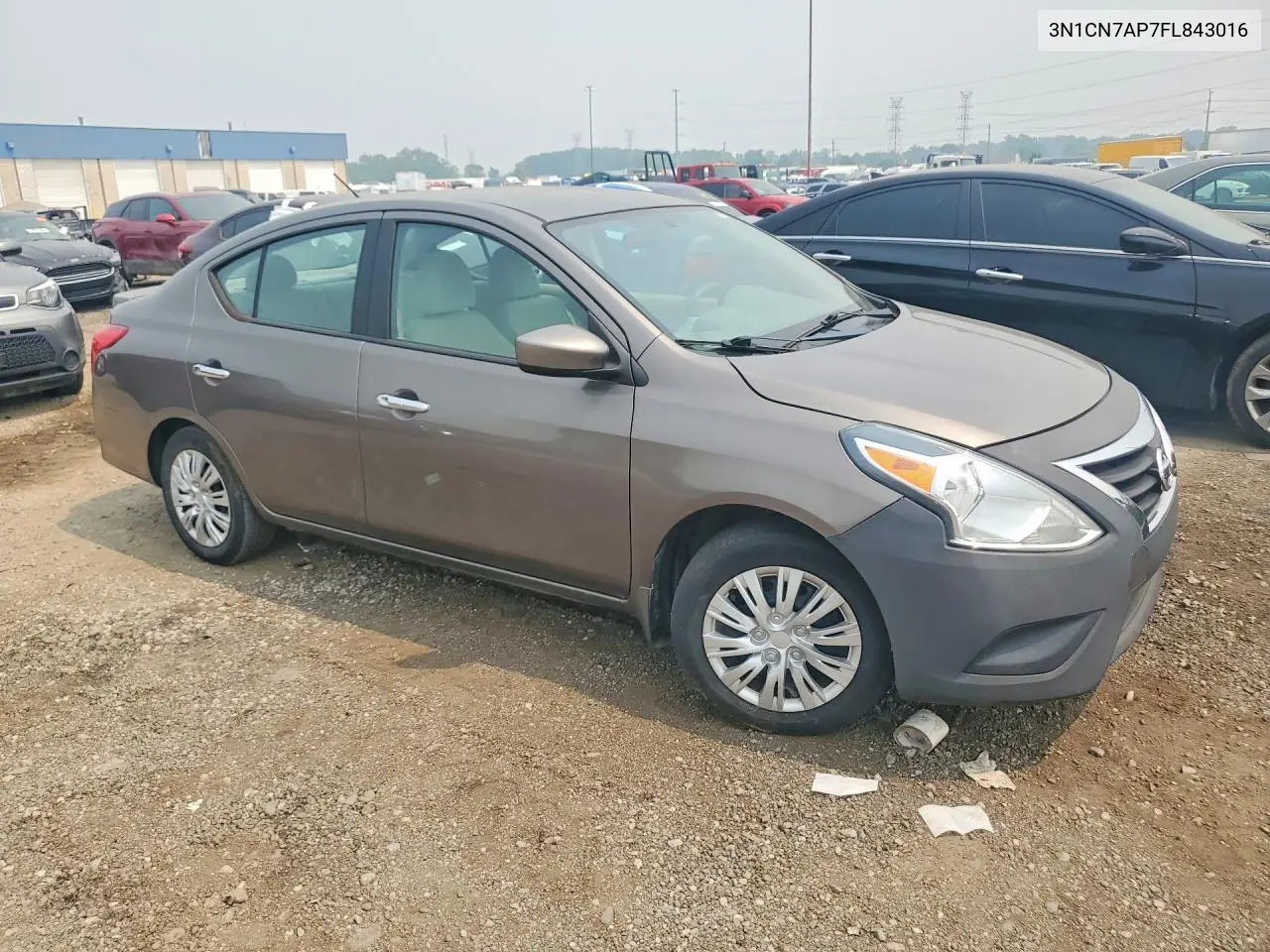2015 Nissan Versa 1.6 Sv VIN: 3N1CN7AP7FL843016 Lot: 61665906