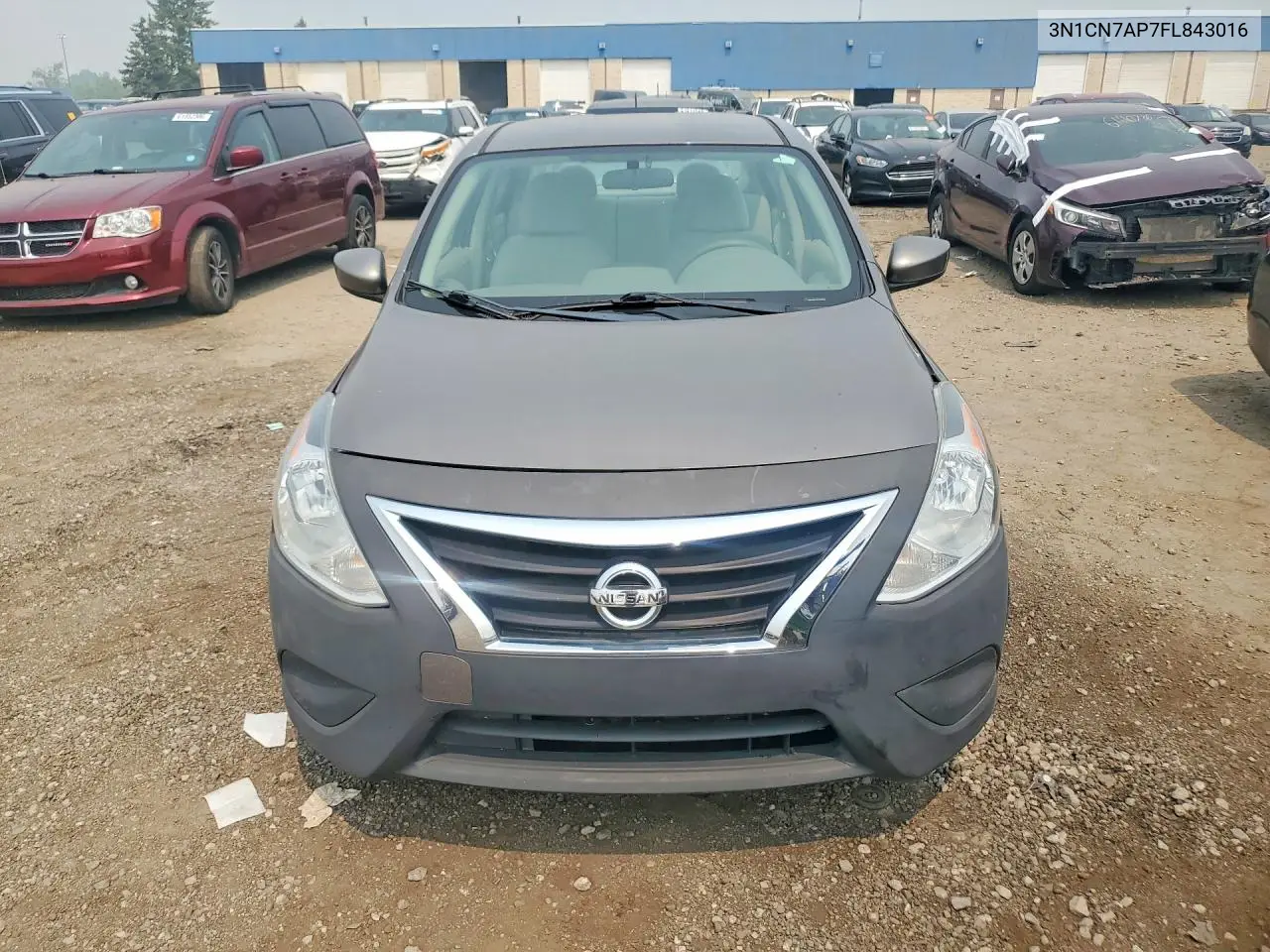 2015 Nissan Versa 1.6 Sv VIN: 3N1CN7AP7FL843016 Lot: 61665906